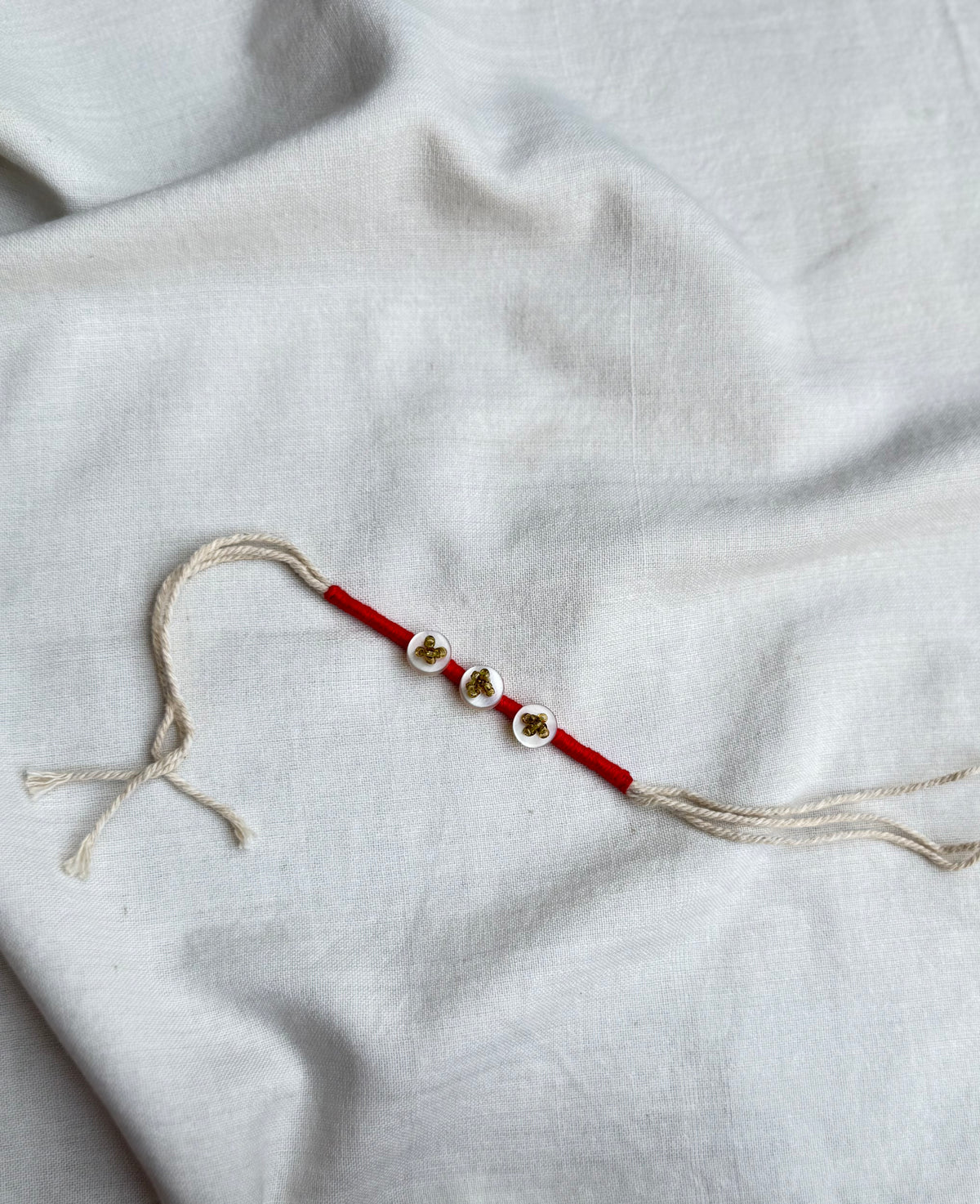 Beach Button Rakhi