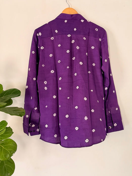 Purple Dot Shirt