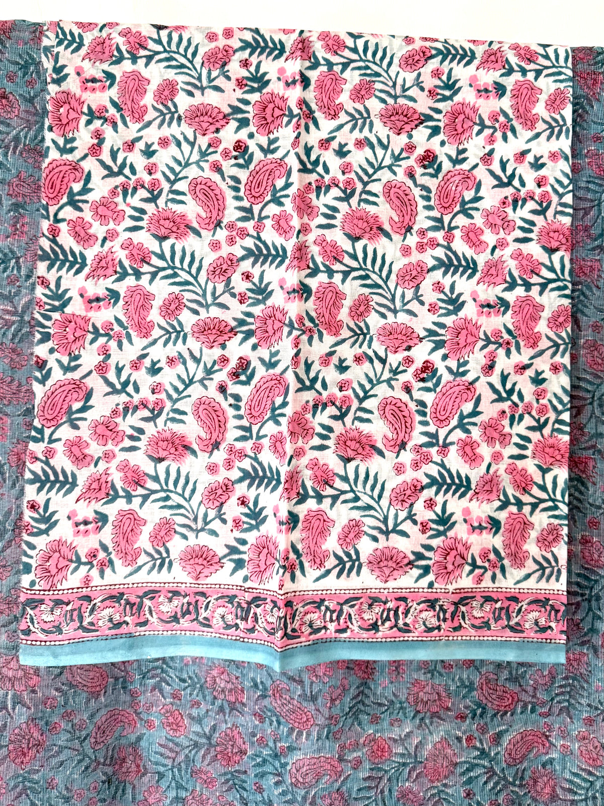 Sky Dahlia Saree