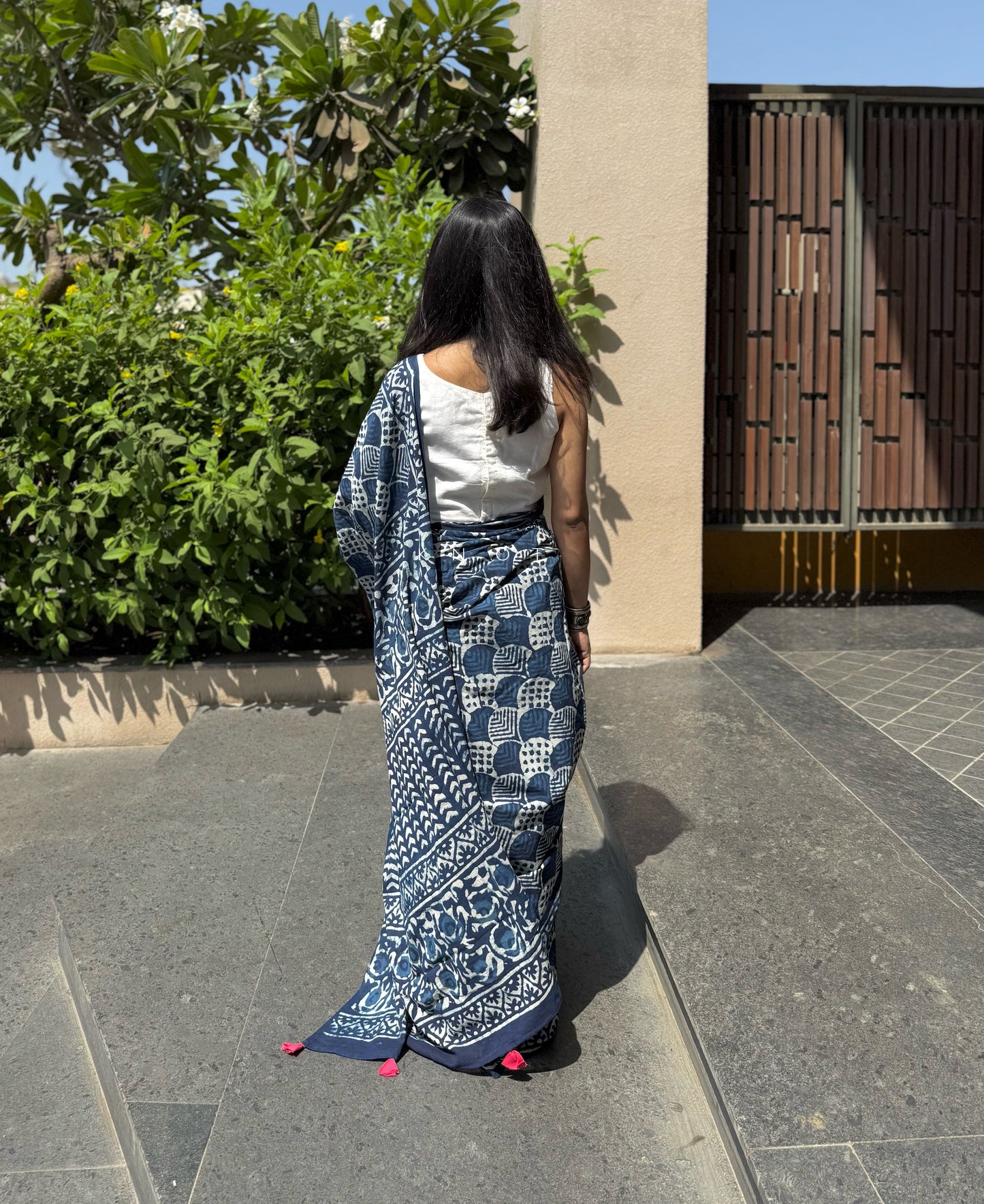 Mermaid Scale Saree