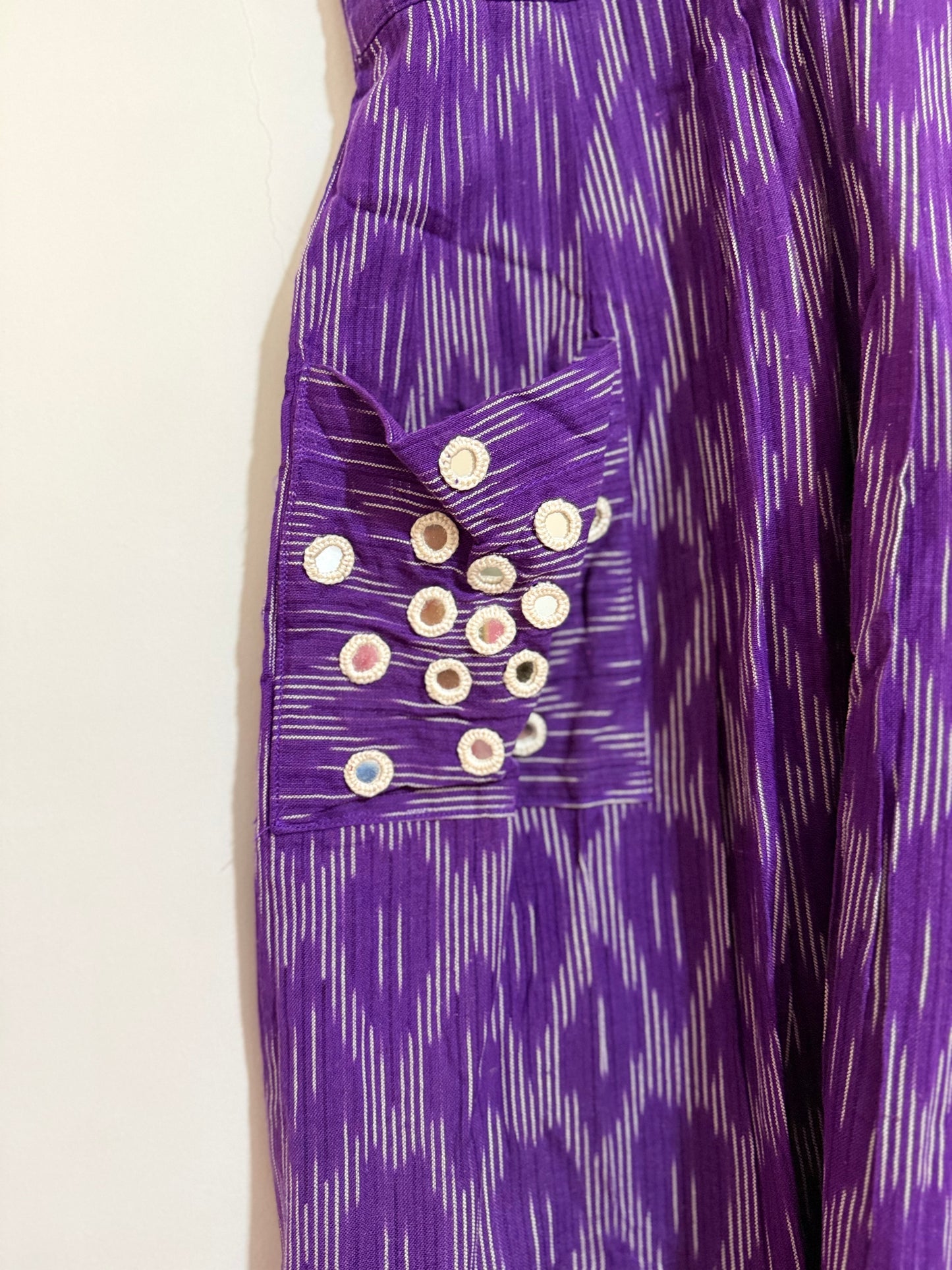 Purple Pocket Dress