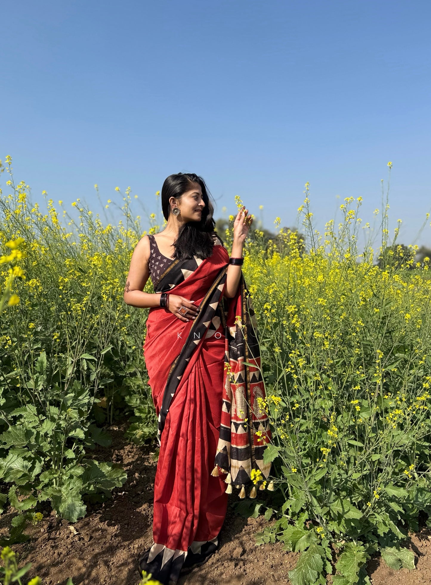 Classic Dahlia Saree