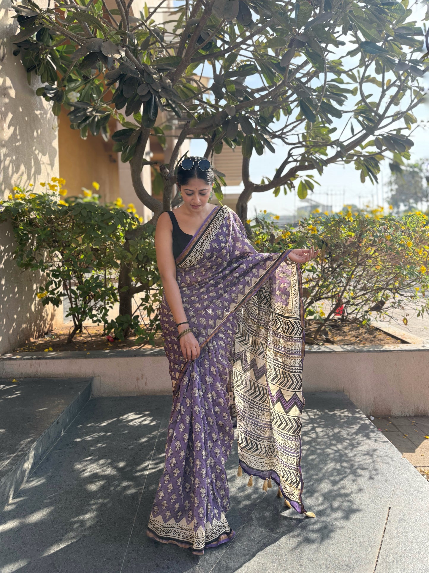 Raisin Field Saree