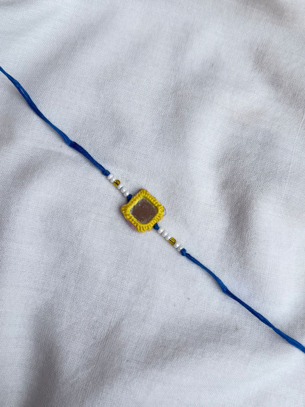 Lemon Mirror Rakhi