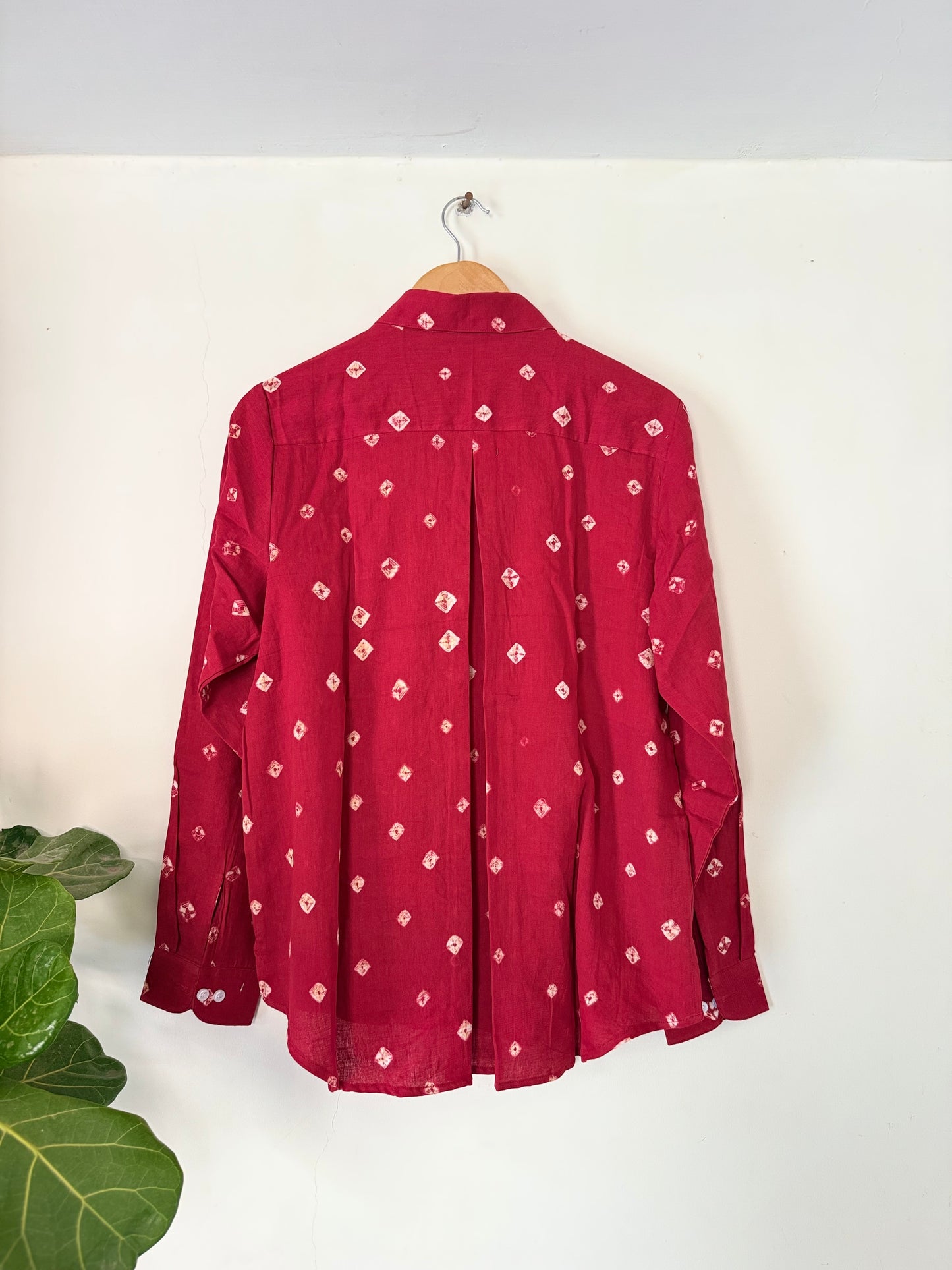Sangria Bandhani Shirt