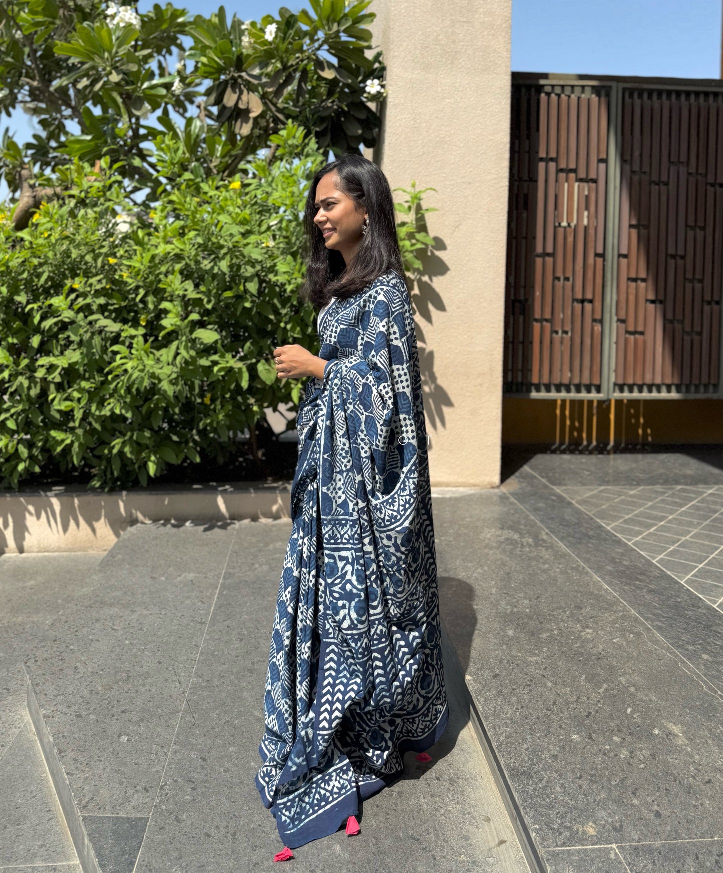 Mermaid Scale Saree