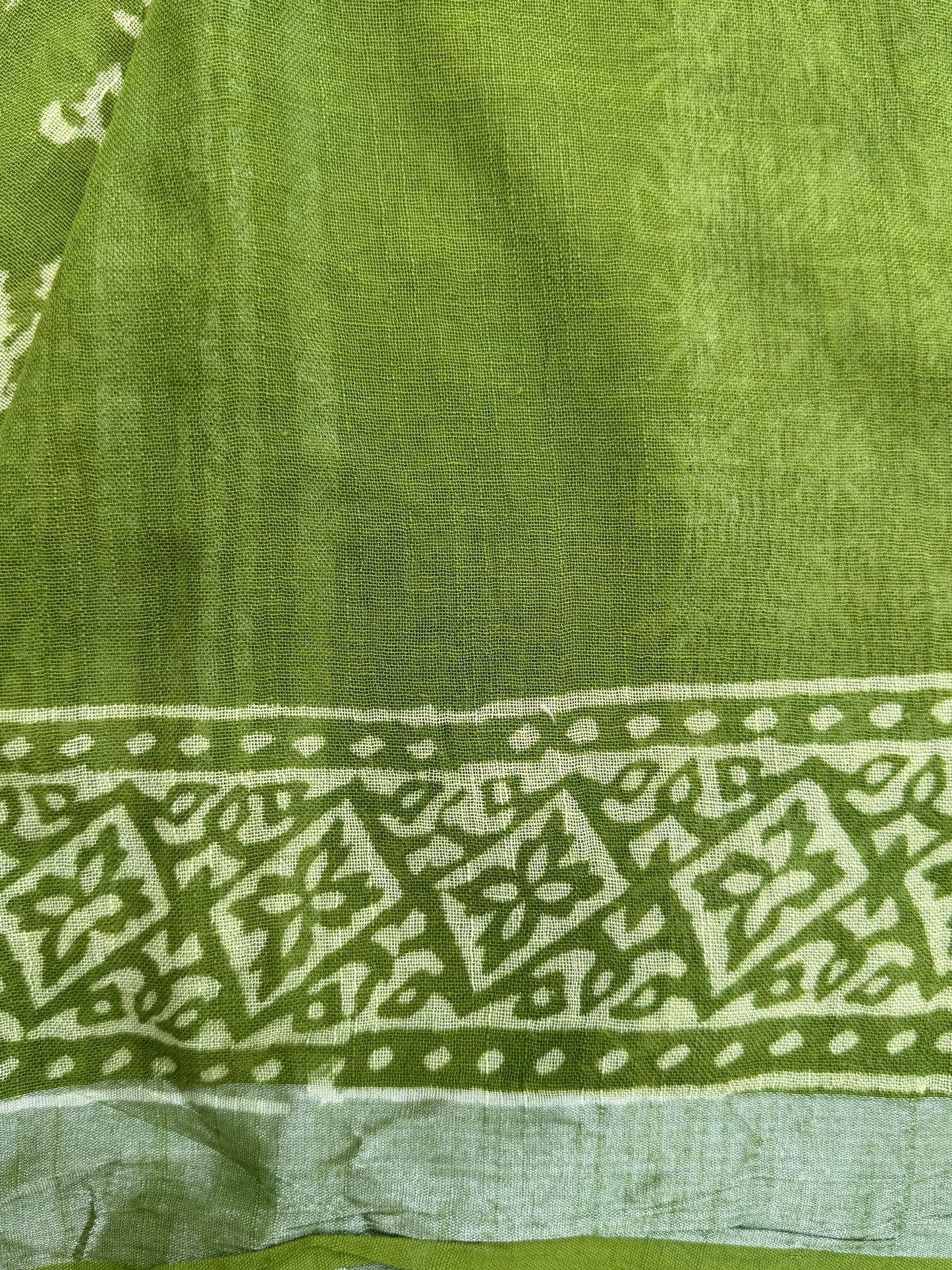Spring Leaf Saree