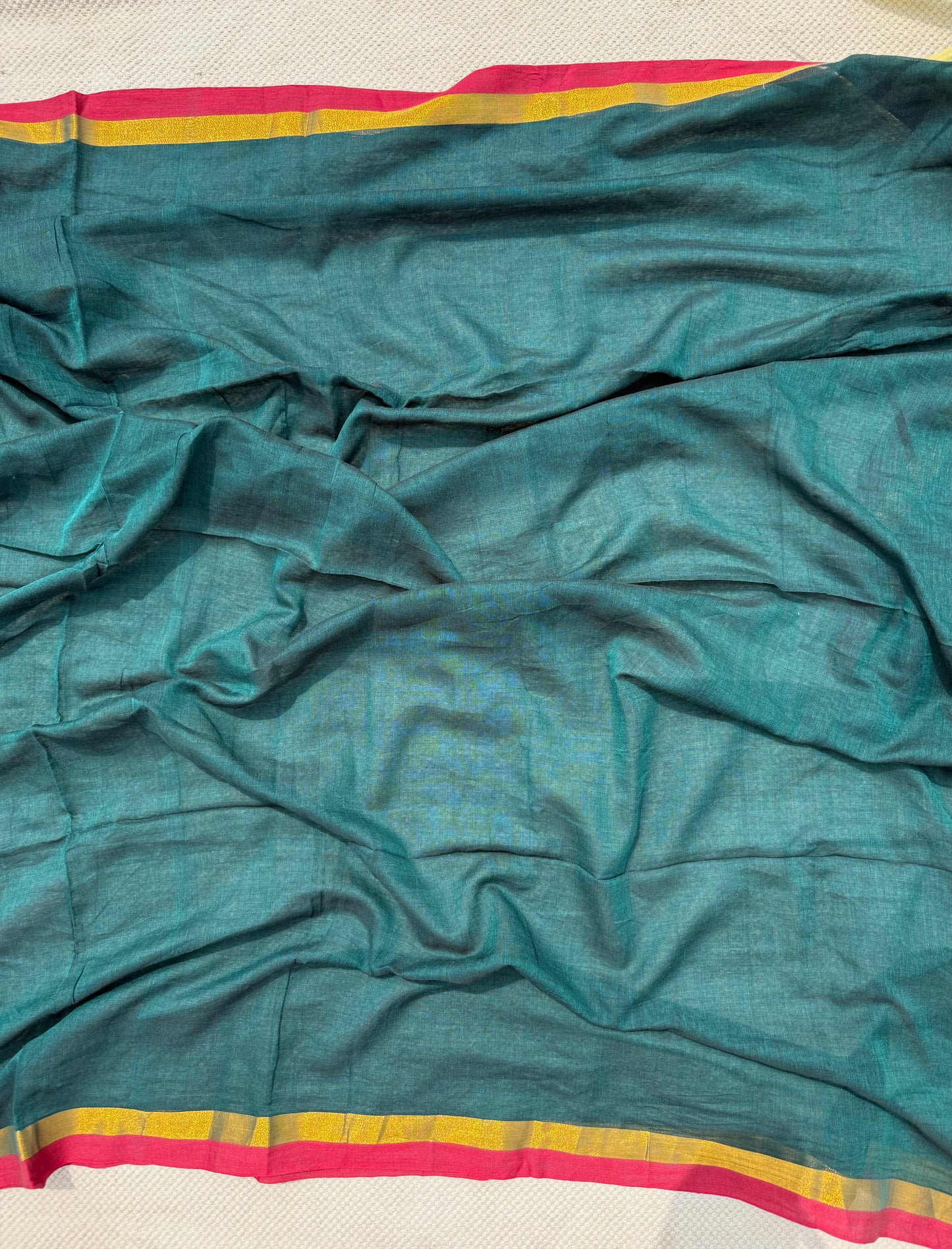 Jade Border Saree