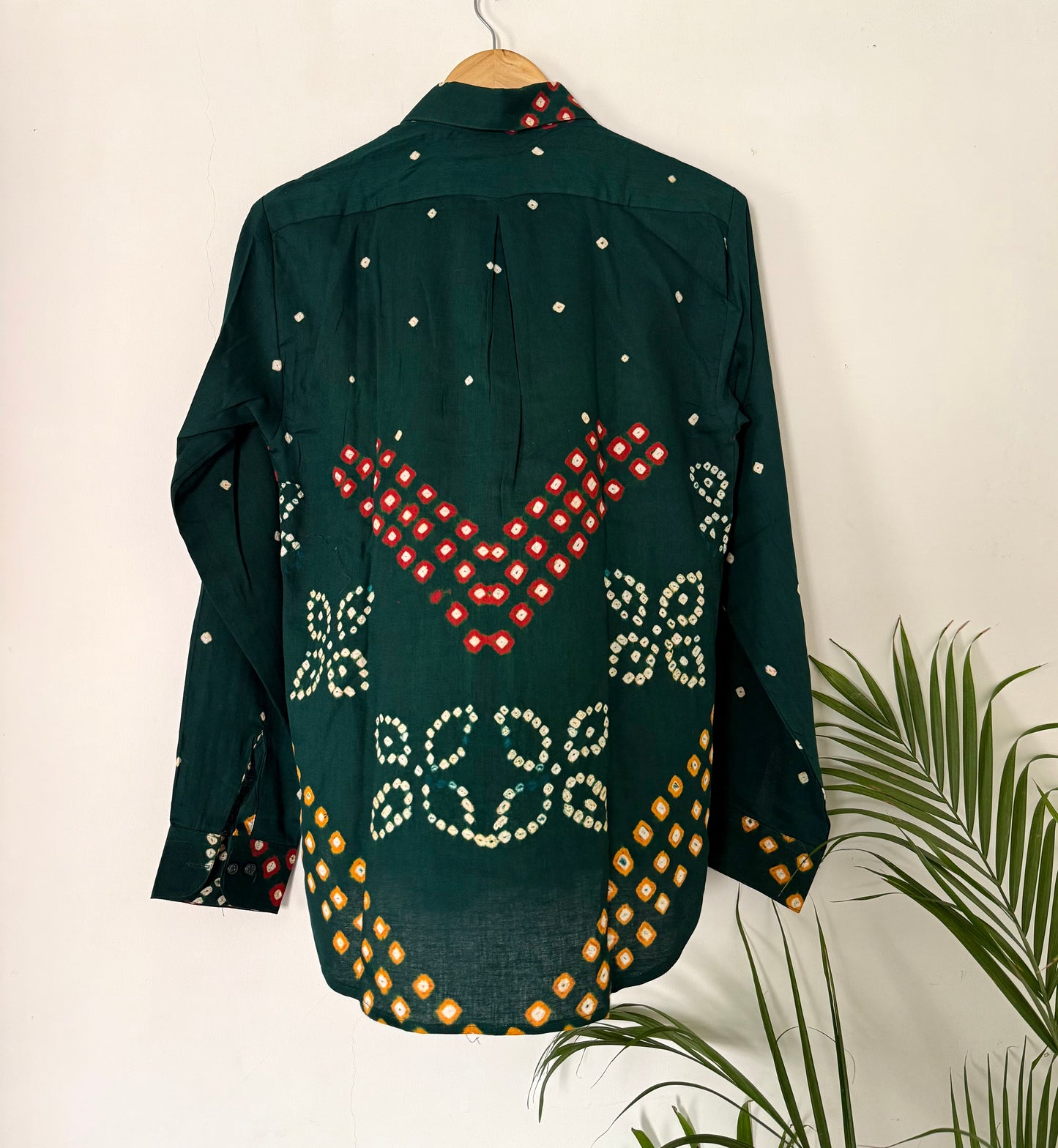 Emerald Bandhani Shirt
