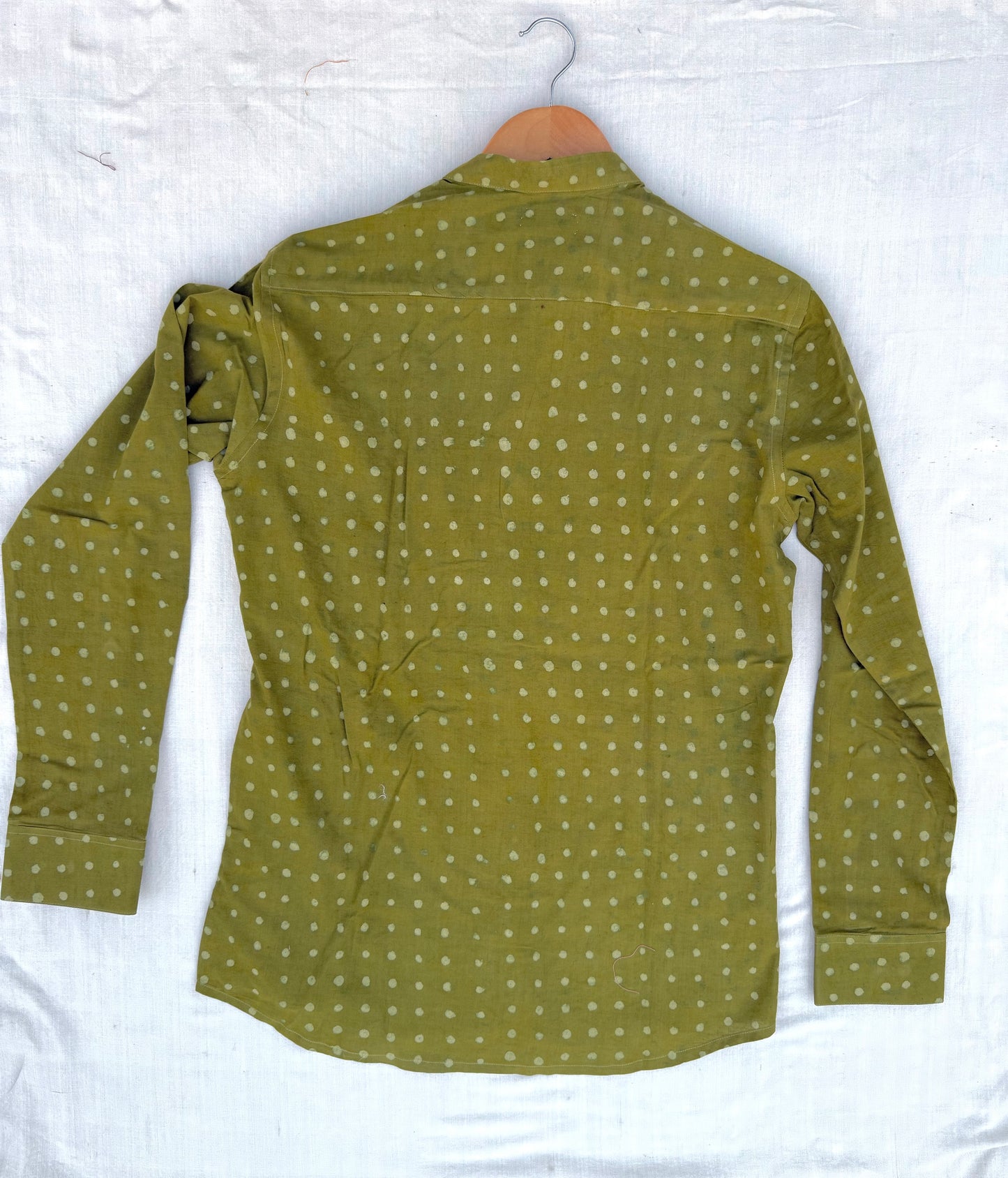 Olive Polka Shirt