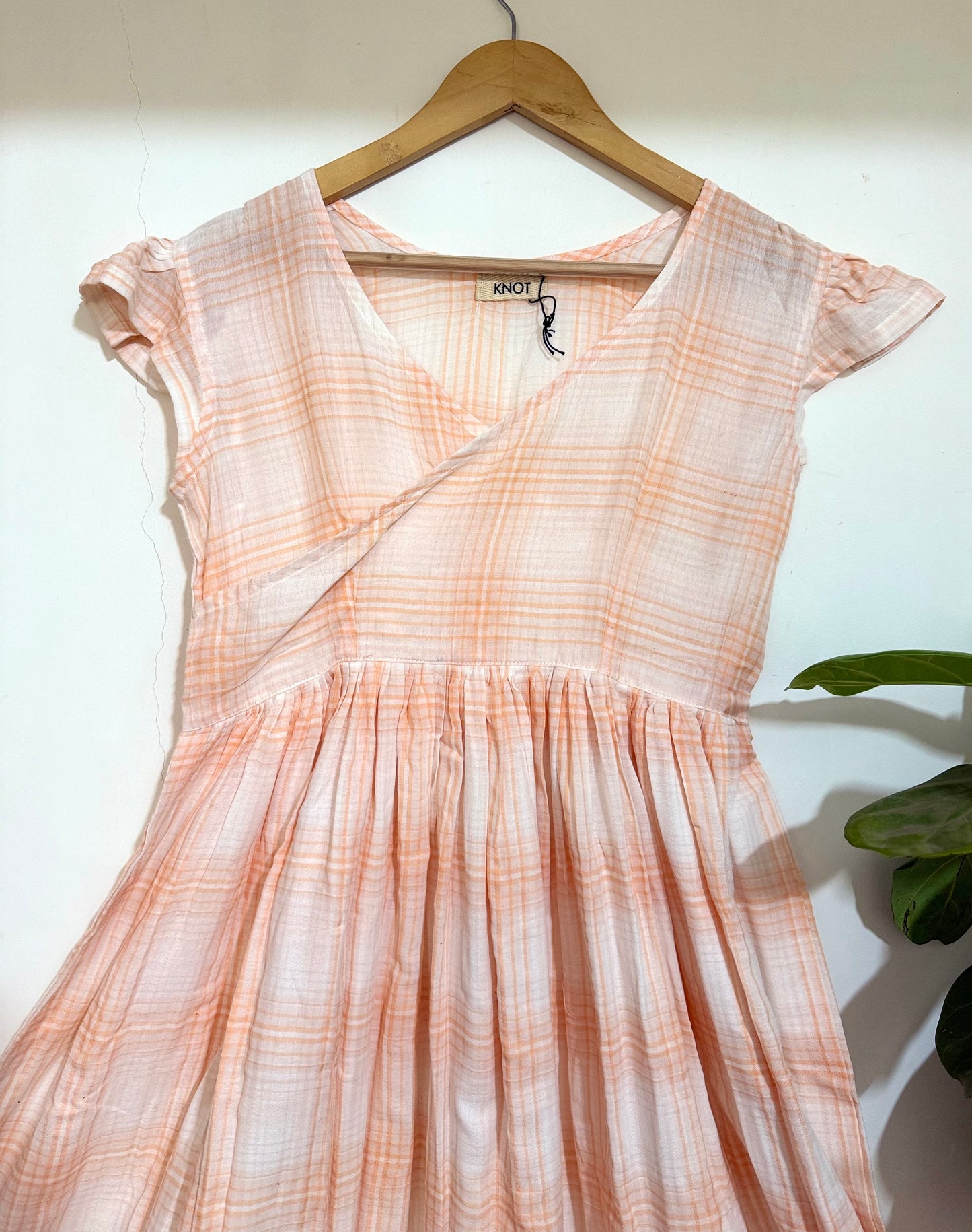 Citrus Plaid Dress