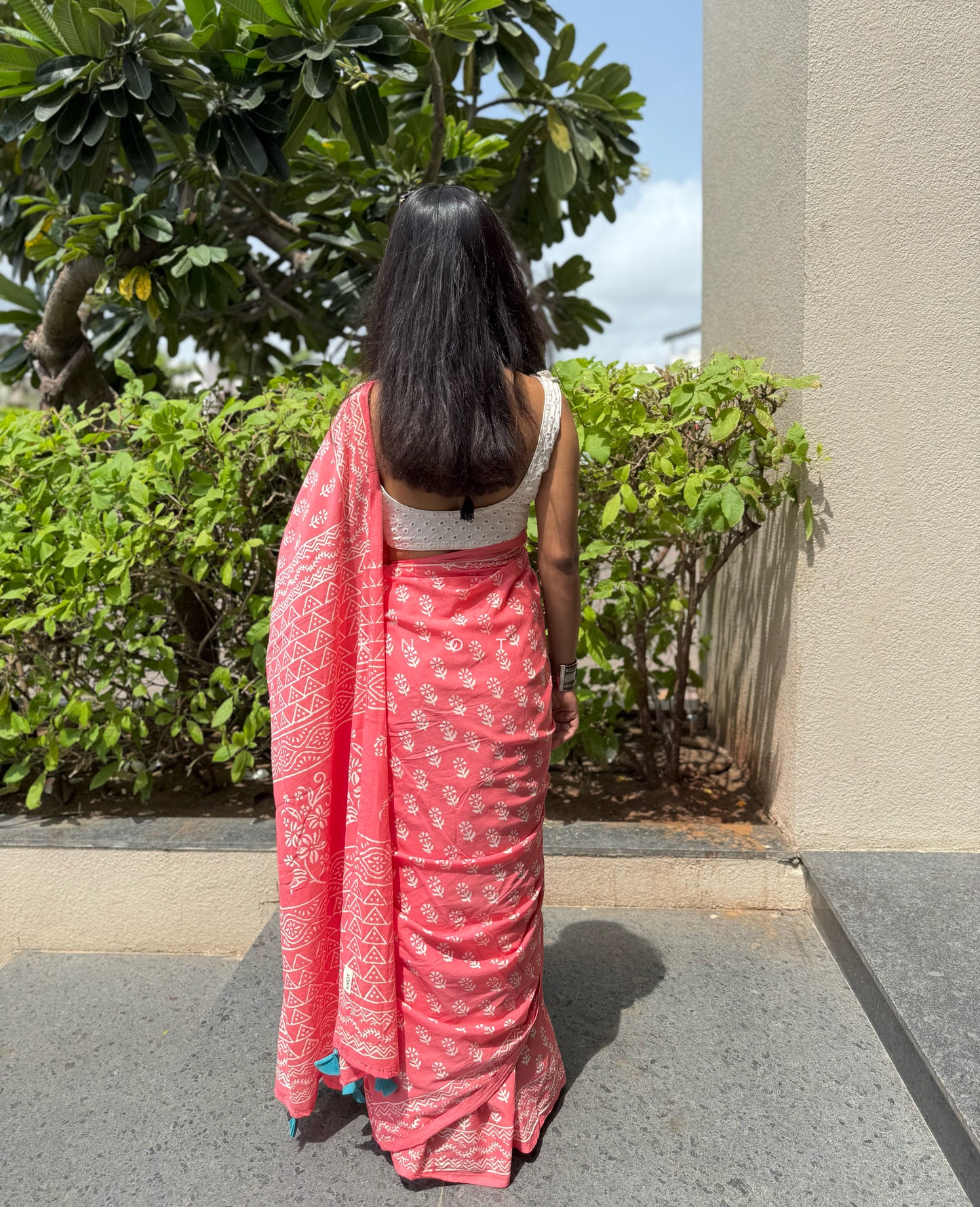 Periwinkle Saree