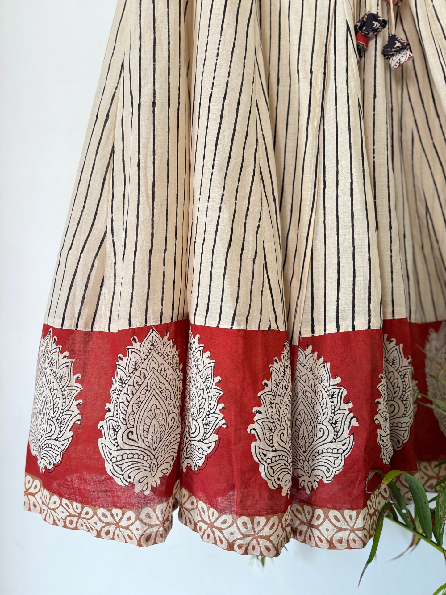 Paisley Stripe Angrakha