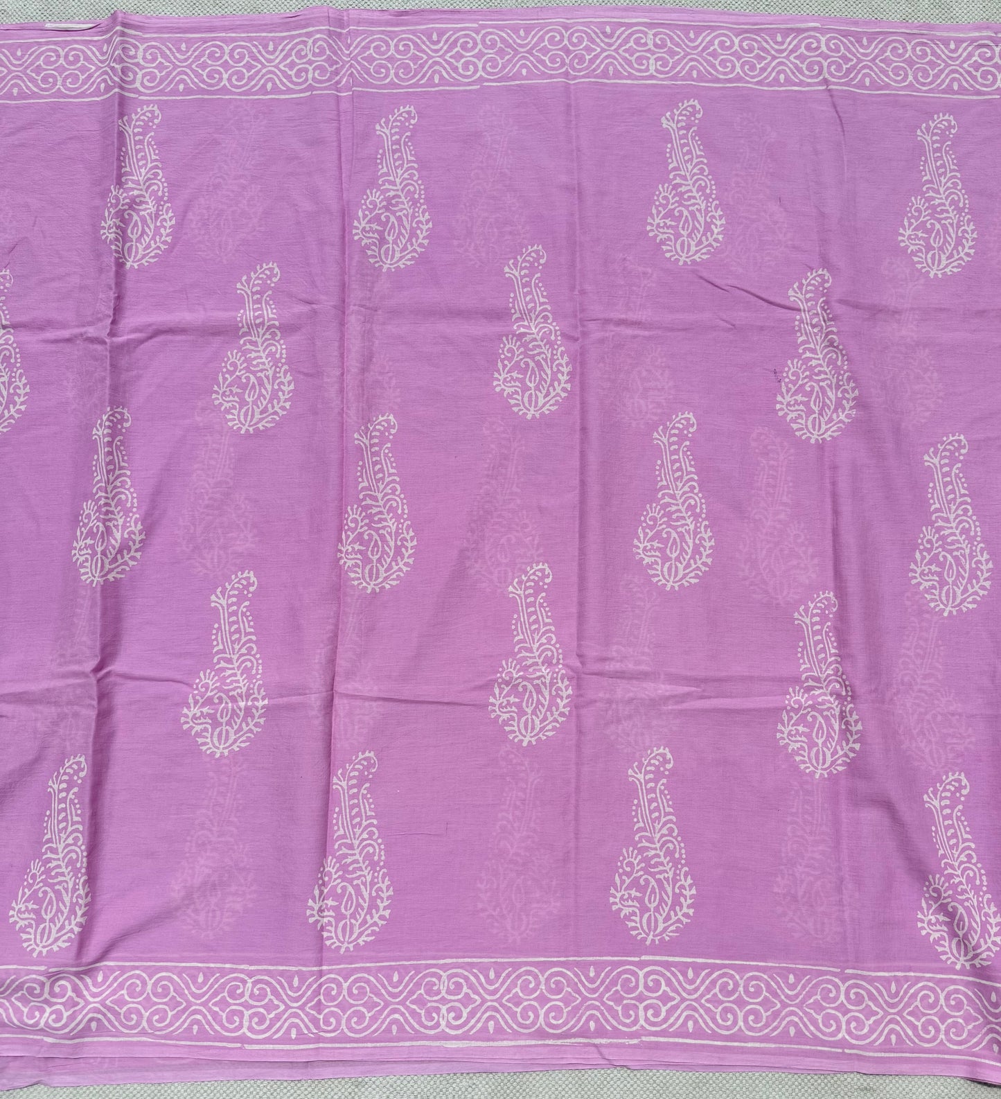 Pink Peony Saree