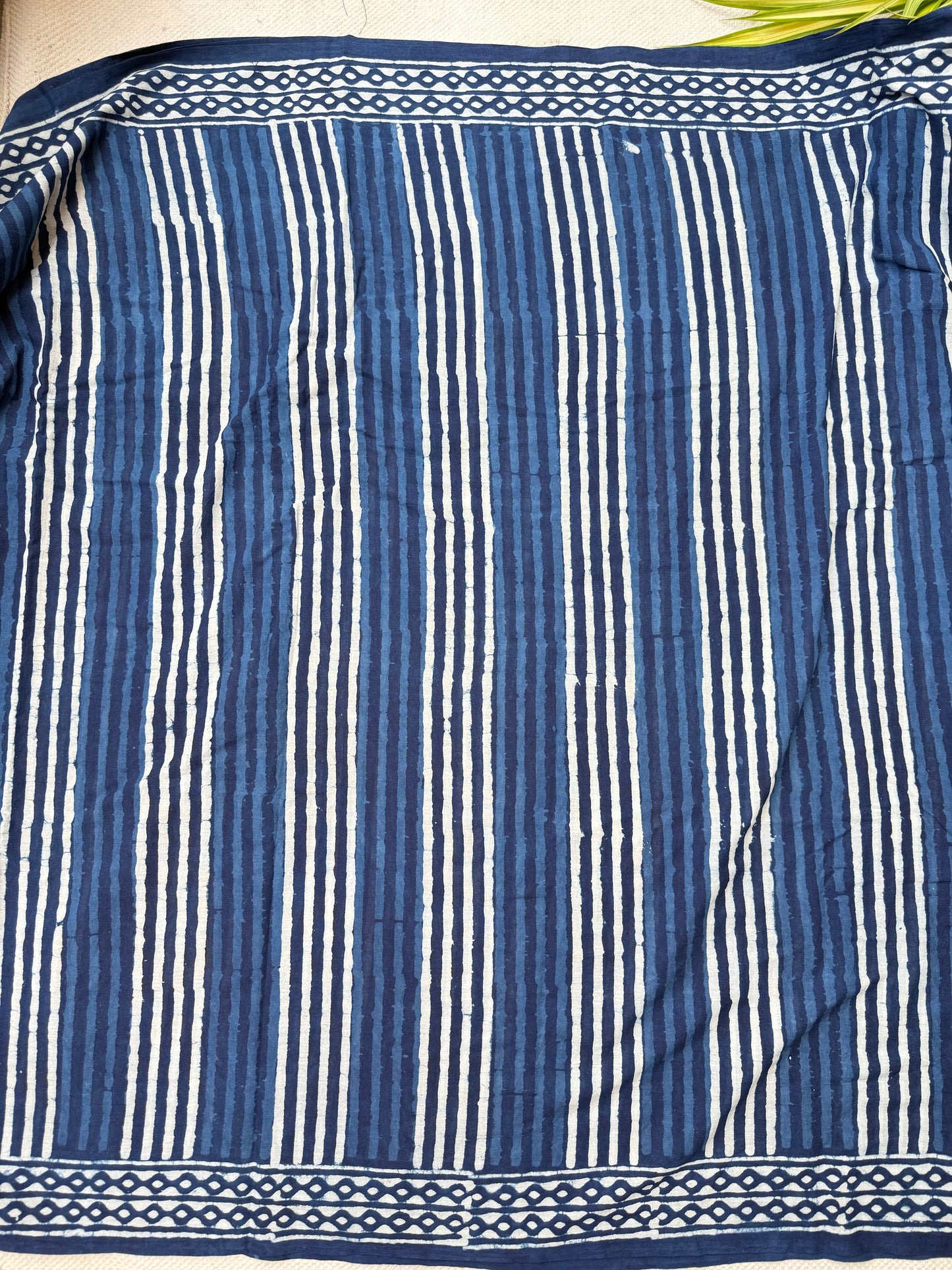Stripe Indie Saree