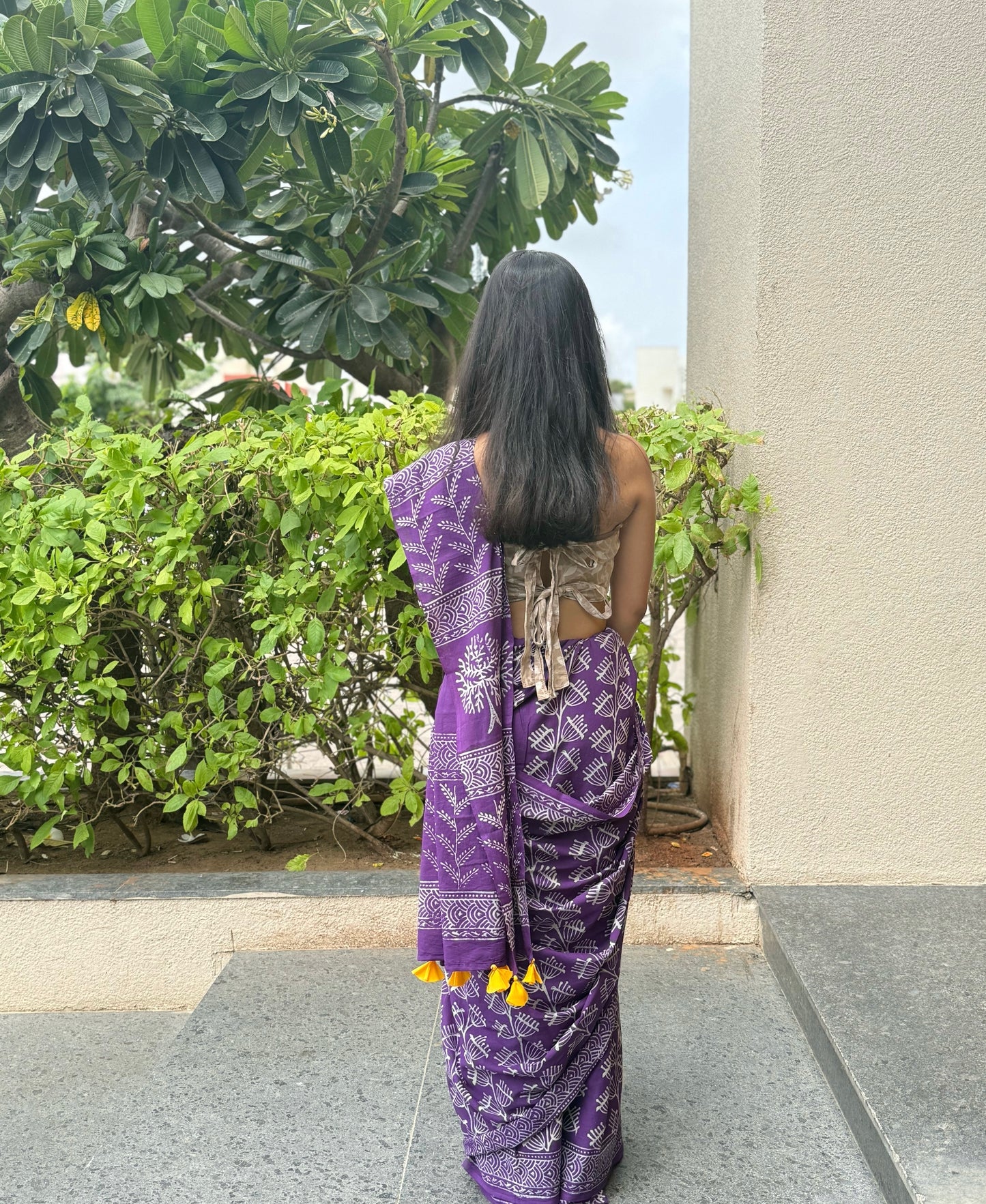 Grape Jelly Saree