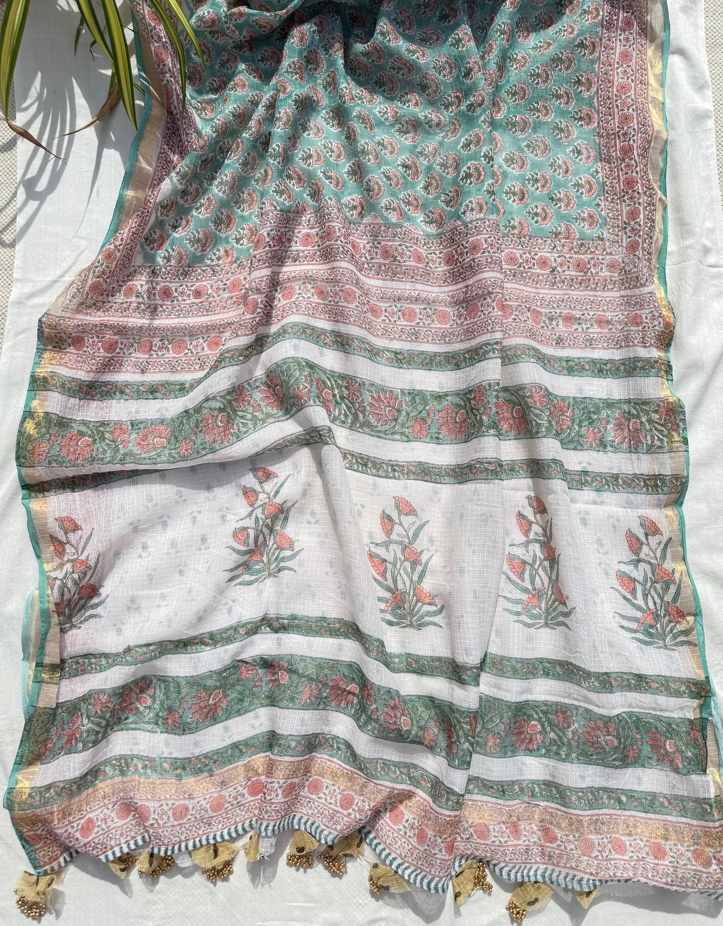 Mint Aura Saree