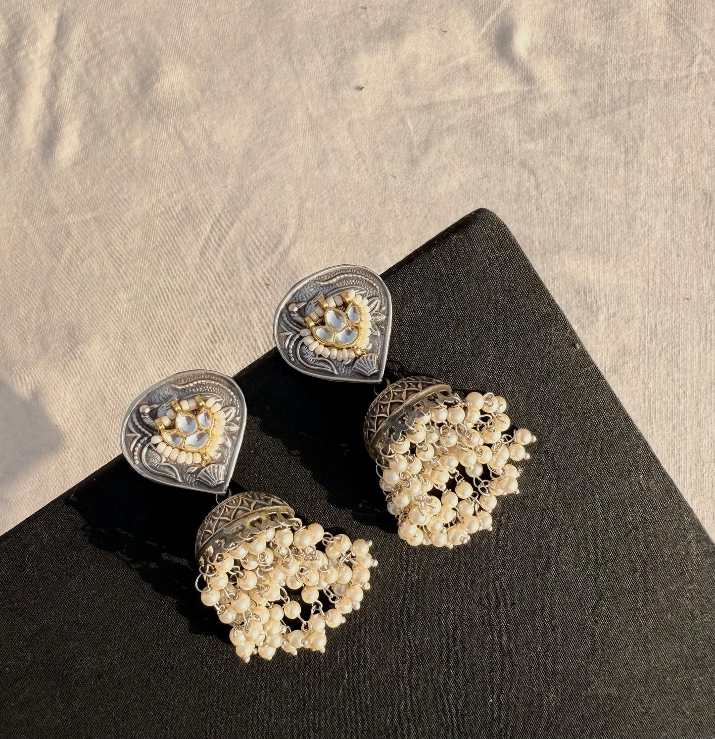 Rani Moti Earrings