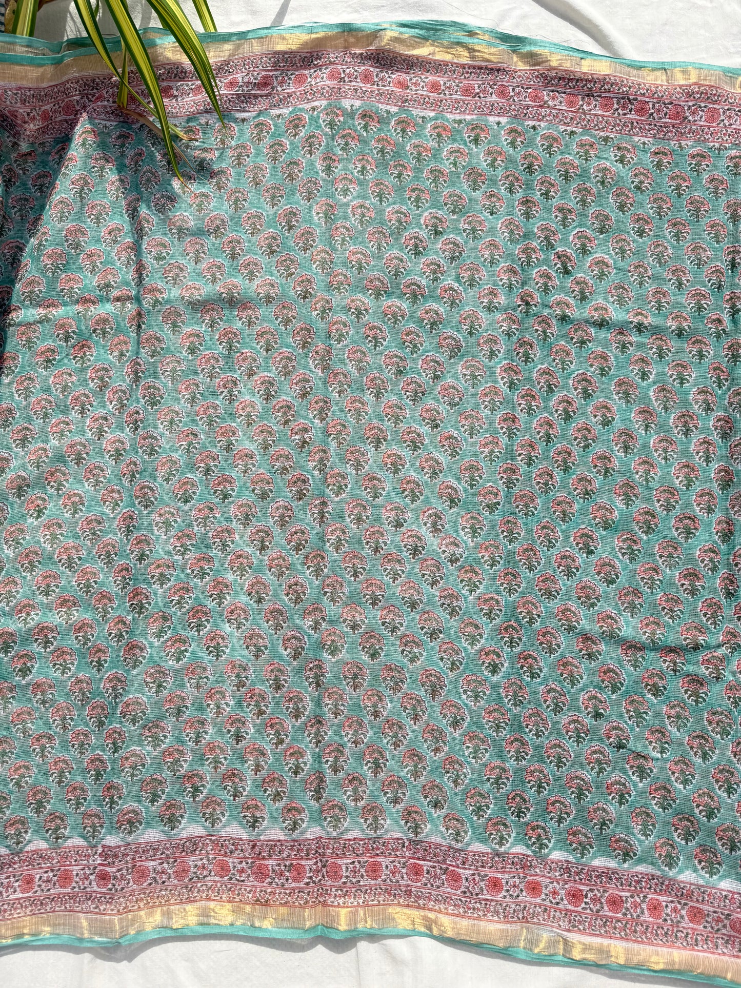Mint Aura Saree