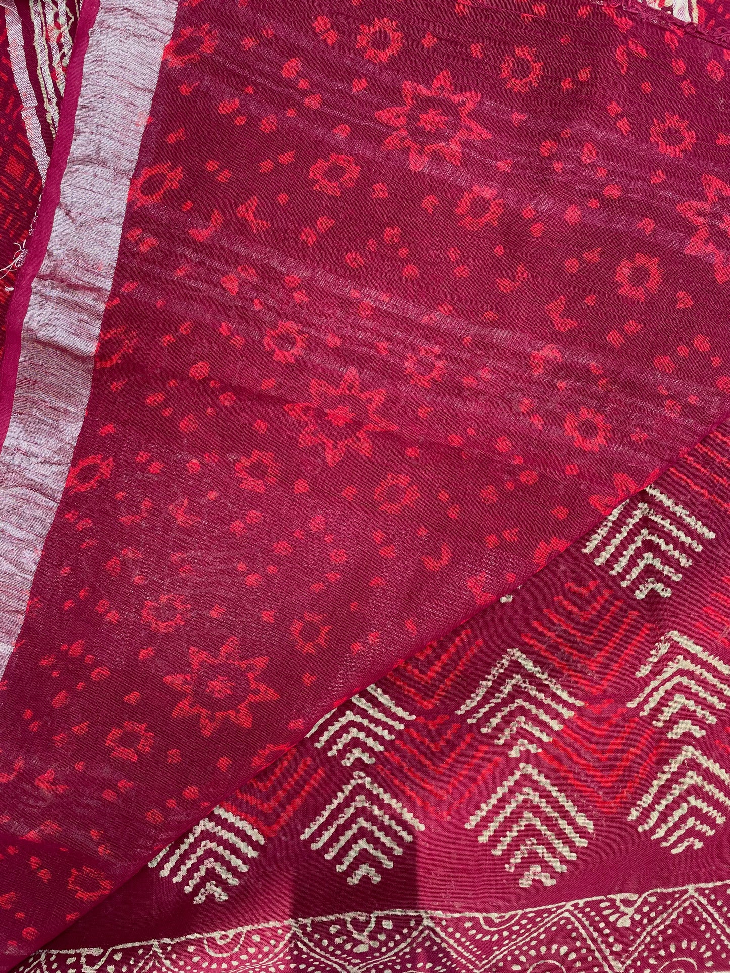 Red Brick Saree