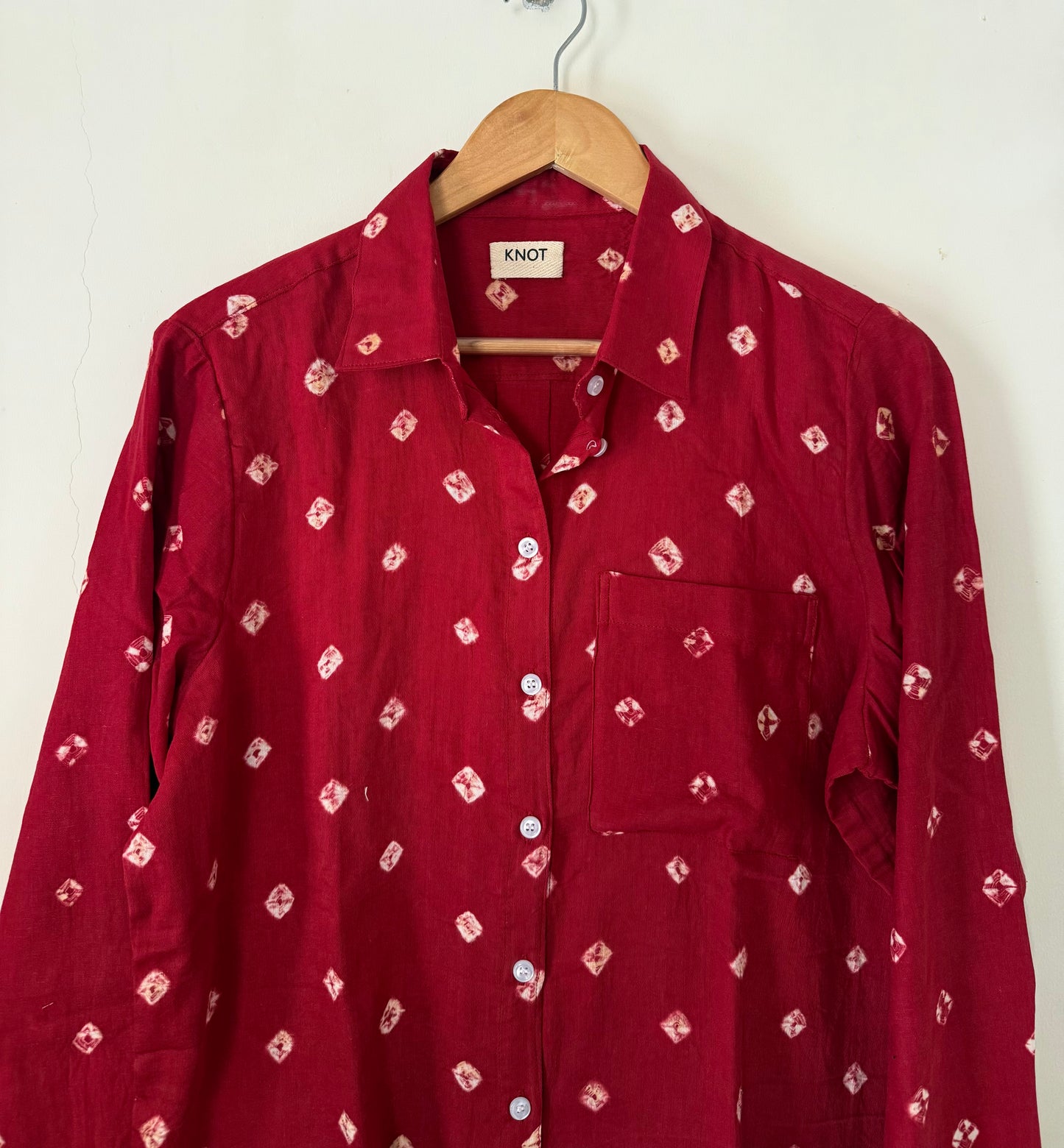 Sangria Bandhani Shirt
