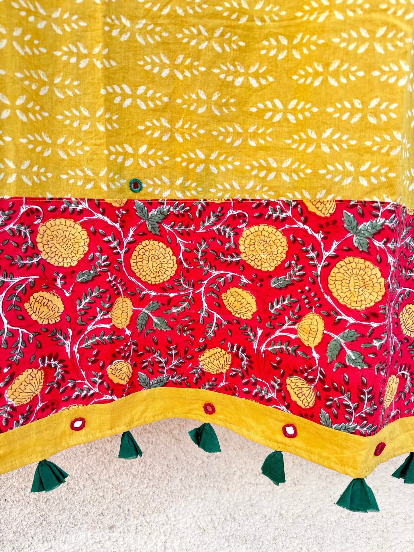 Mustard Dupatta