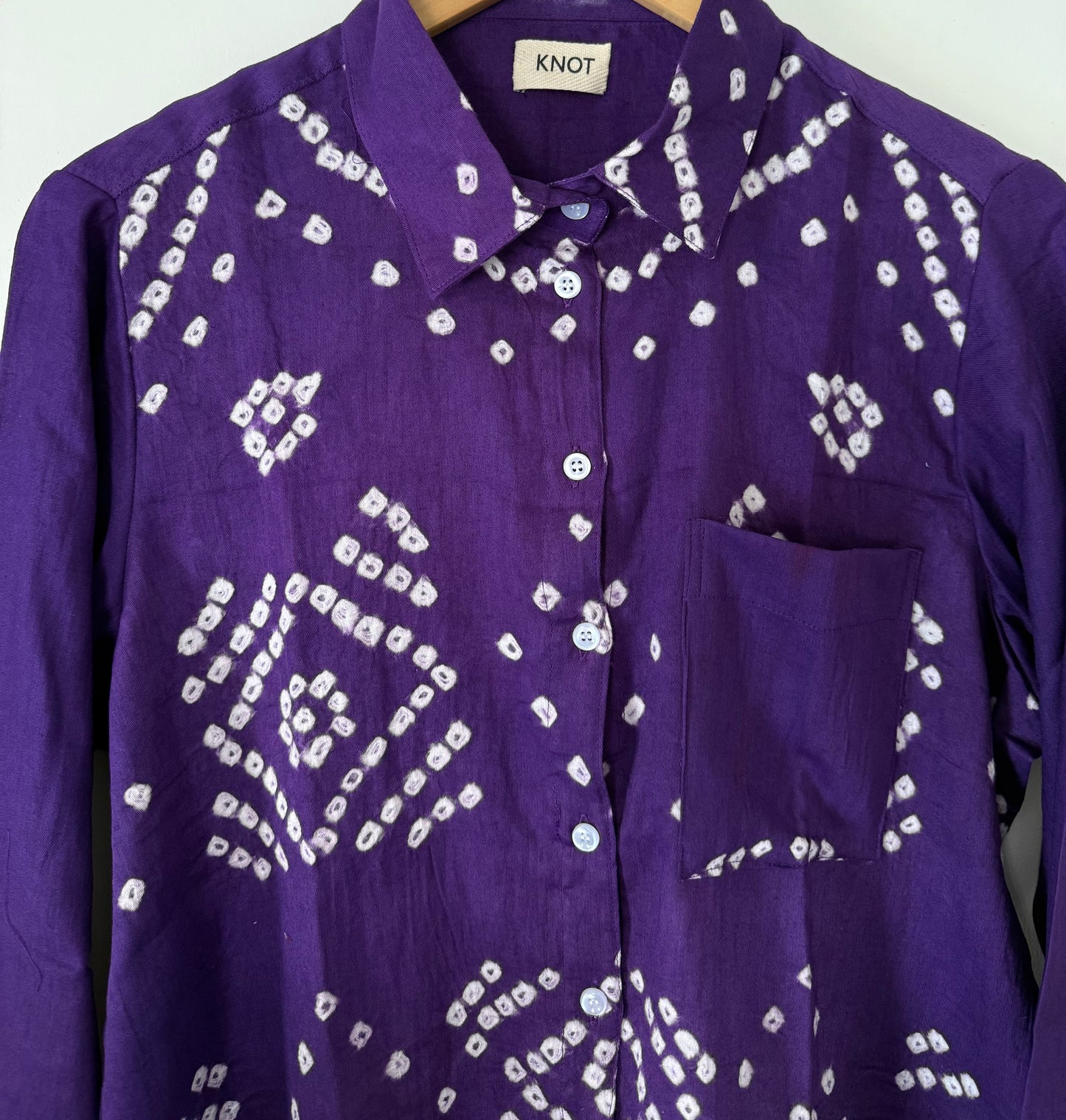 Jamun Bandhani Shirt