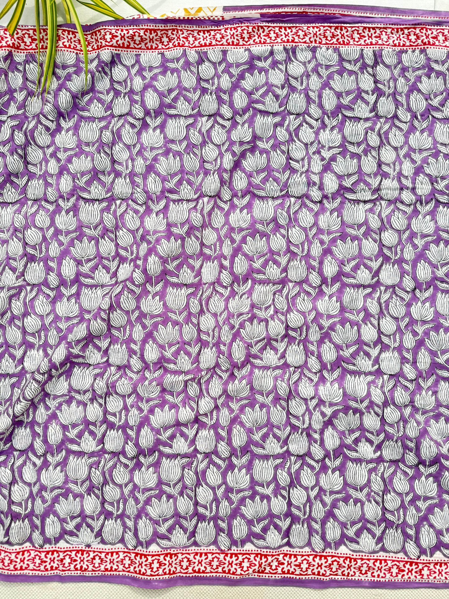 Lavender Fields Saree