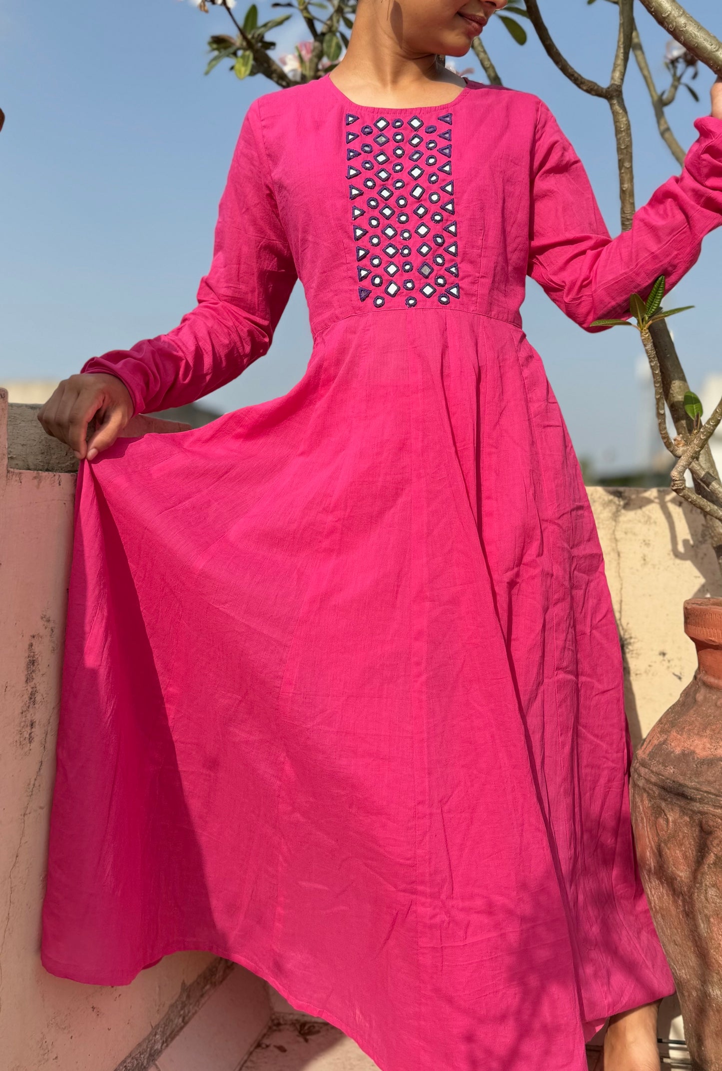 Rani Long Kurta
