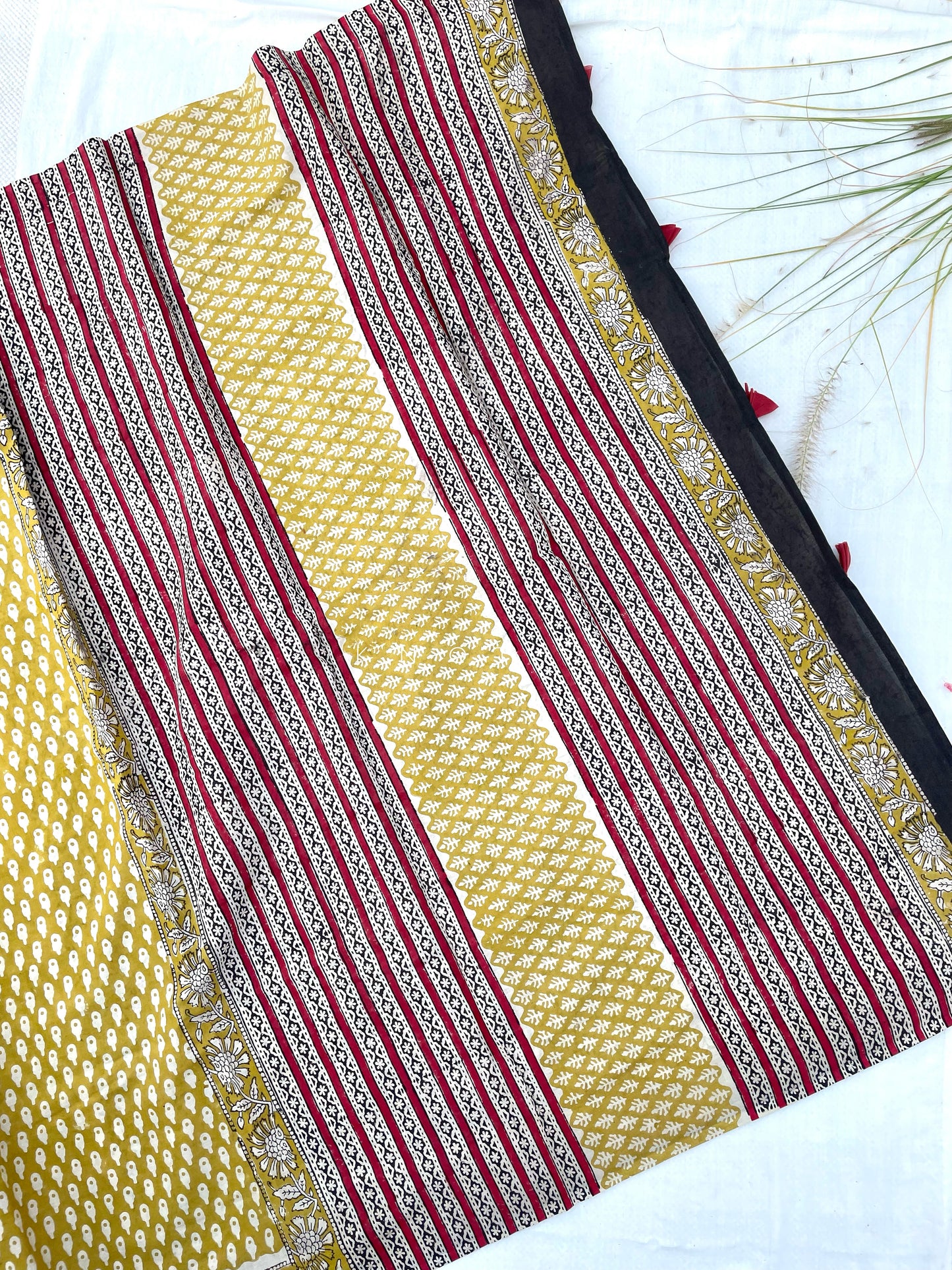 Ochre Pines Saree