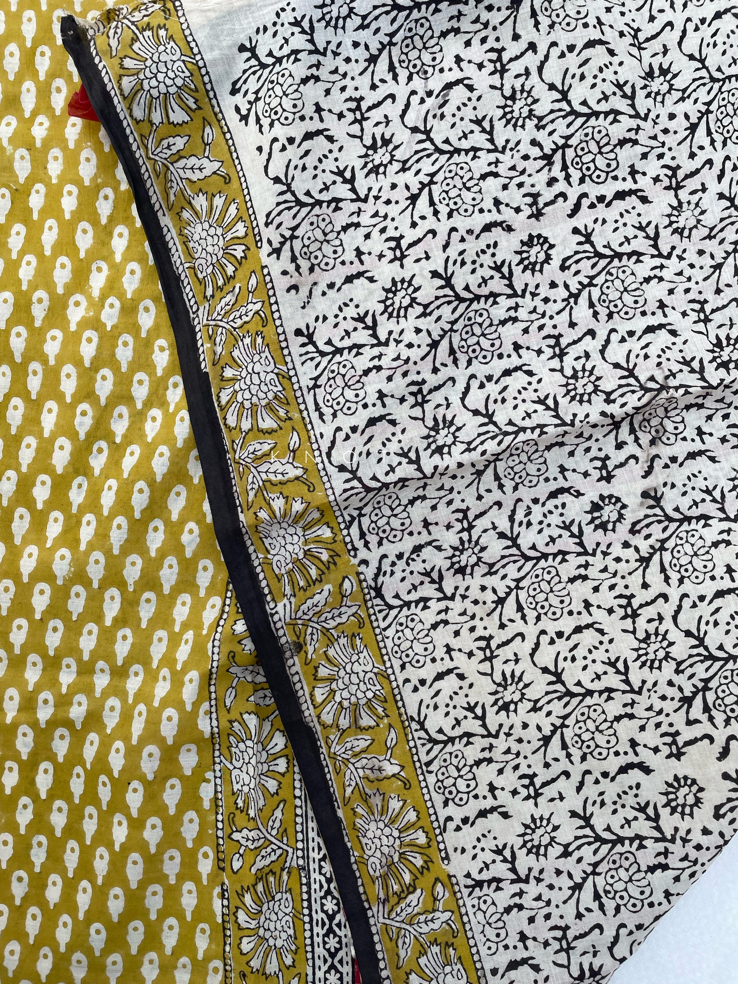 Ochre Pines Saree