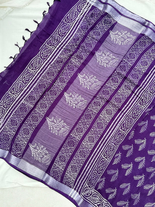 Royal Fern Saree