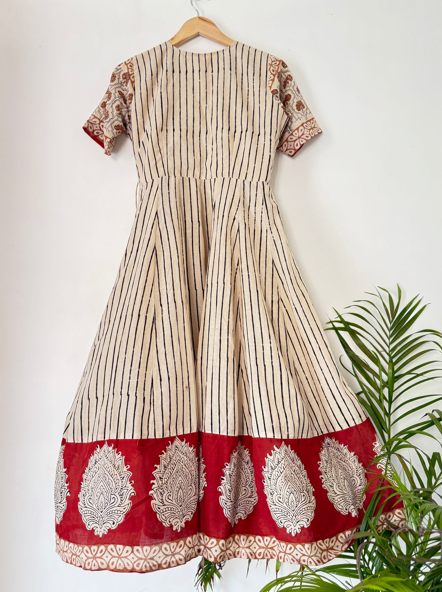 Paisley Stripe Angrakha