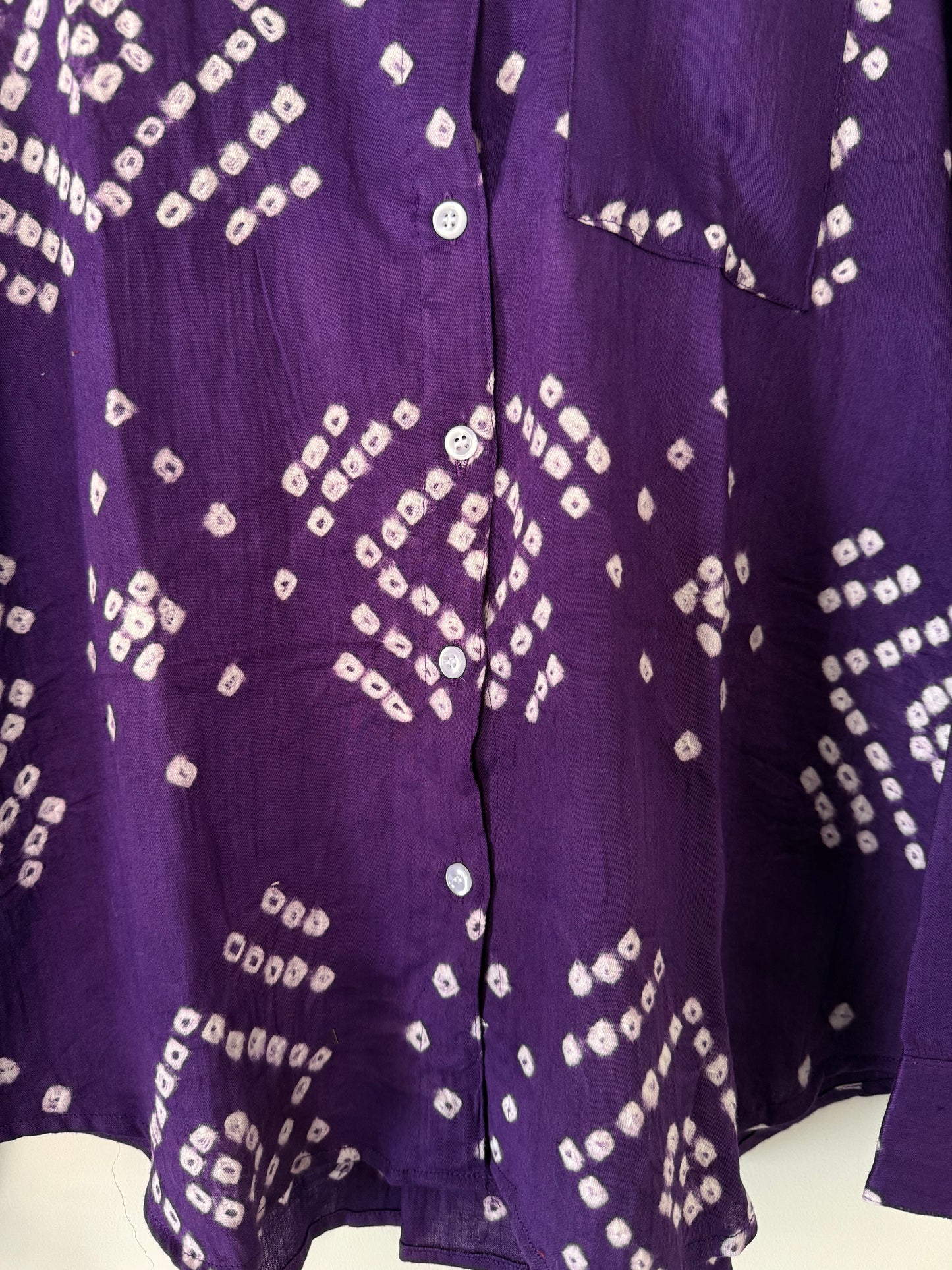 Jamun Bandhani Shirt