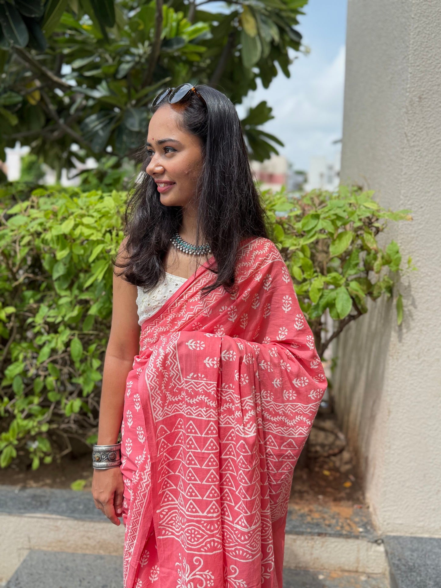 Periwinkle Saree