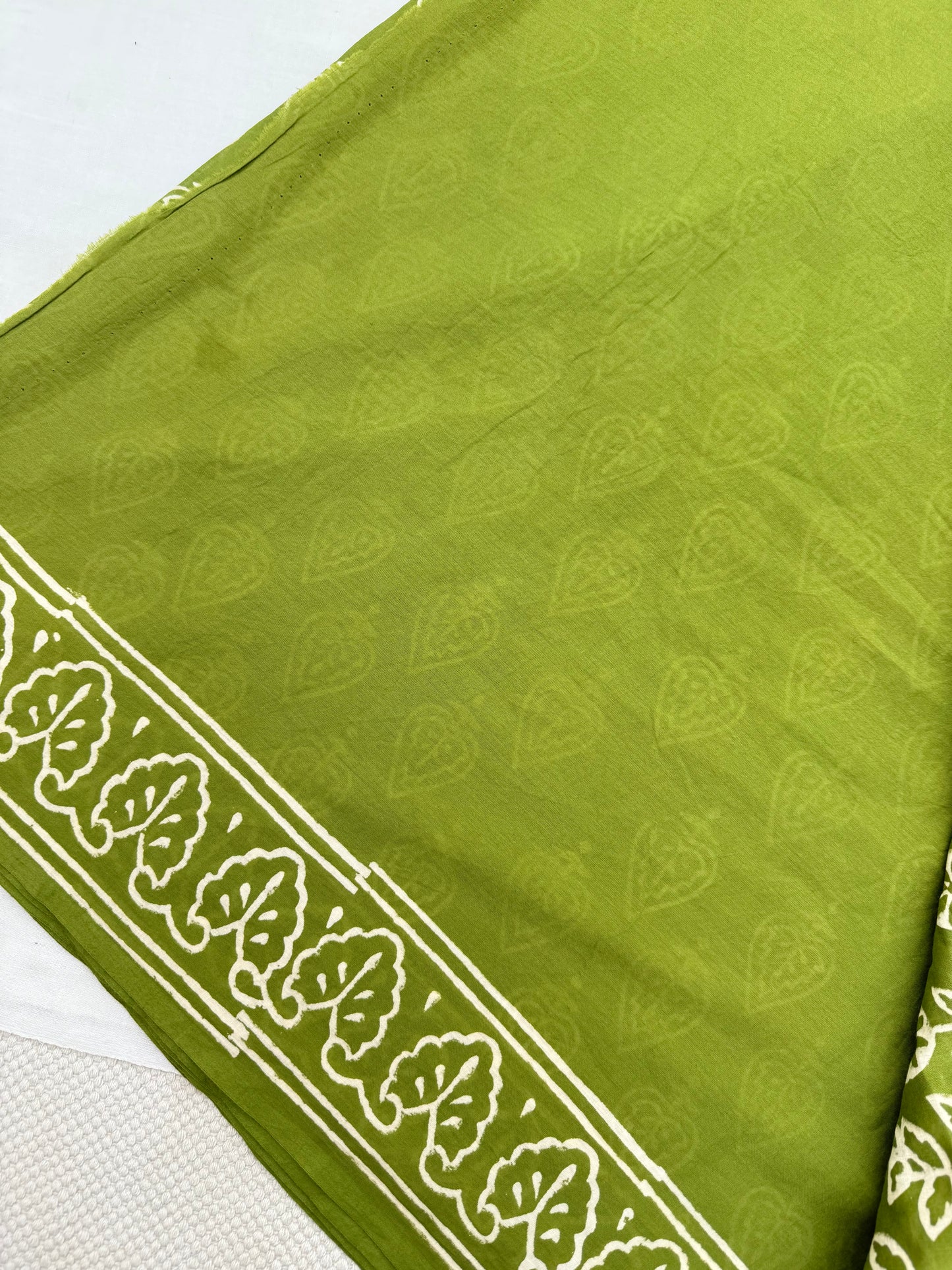 Green Tulip Saree