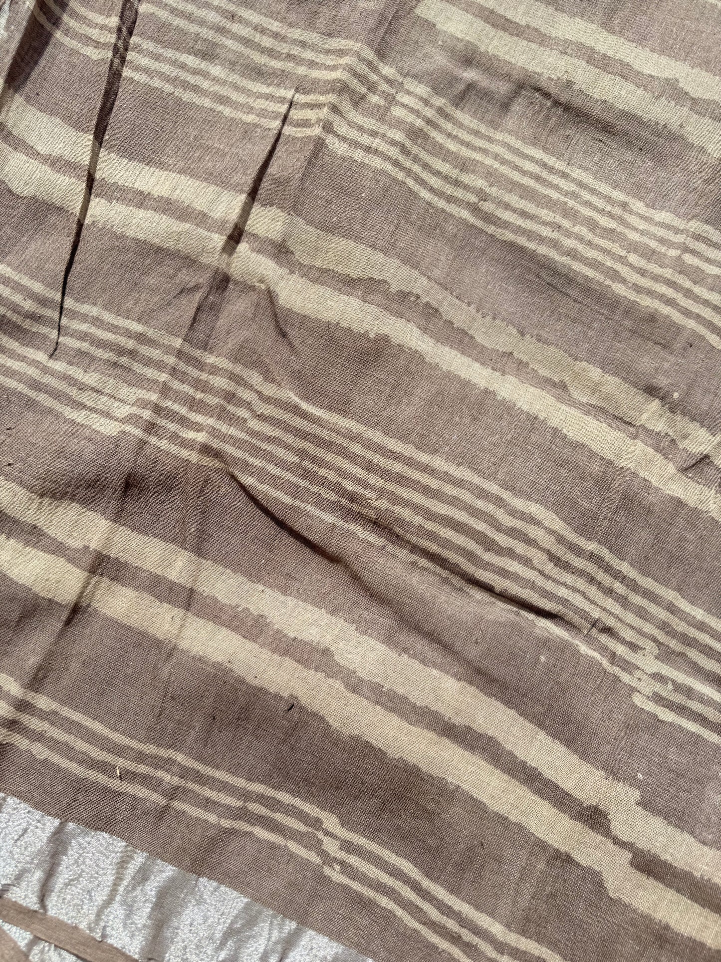Ash Brick Saree