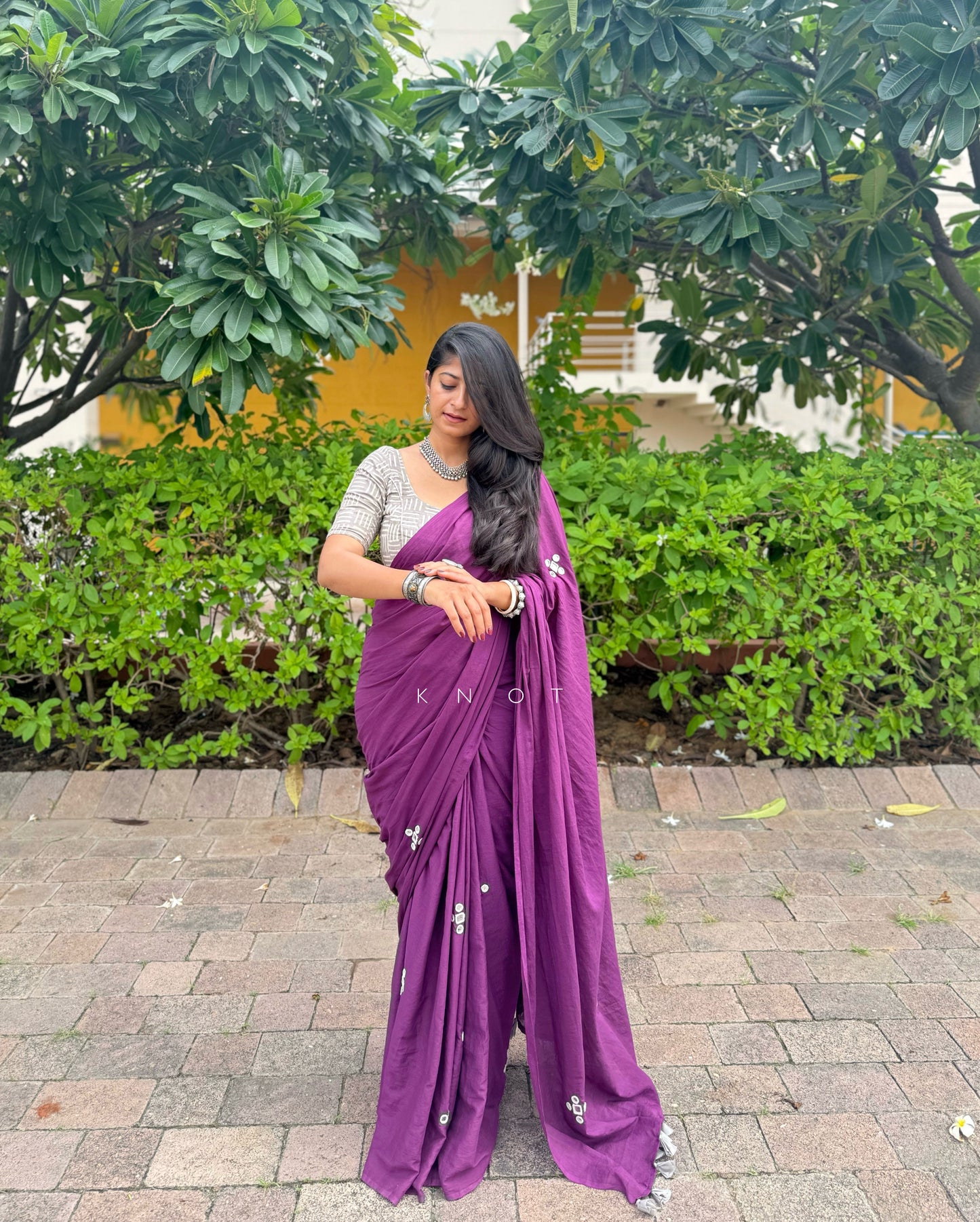 Mulberry Saree