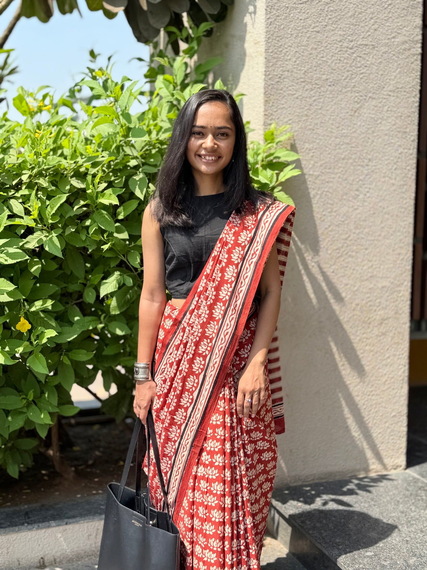 Summer Lotus Saree