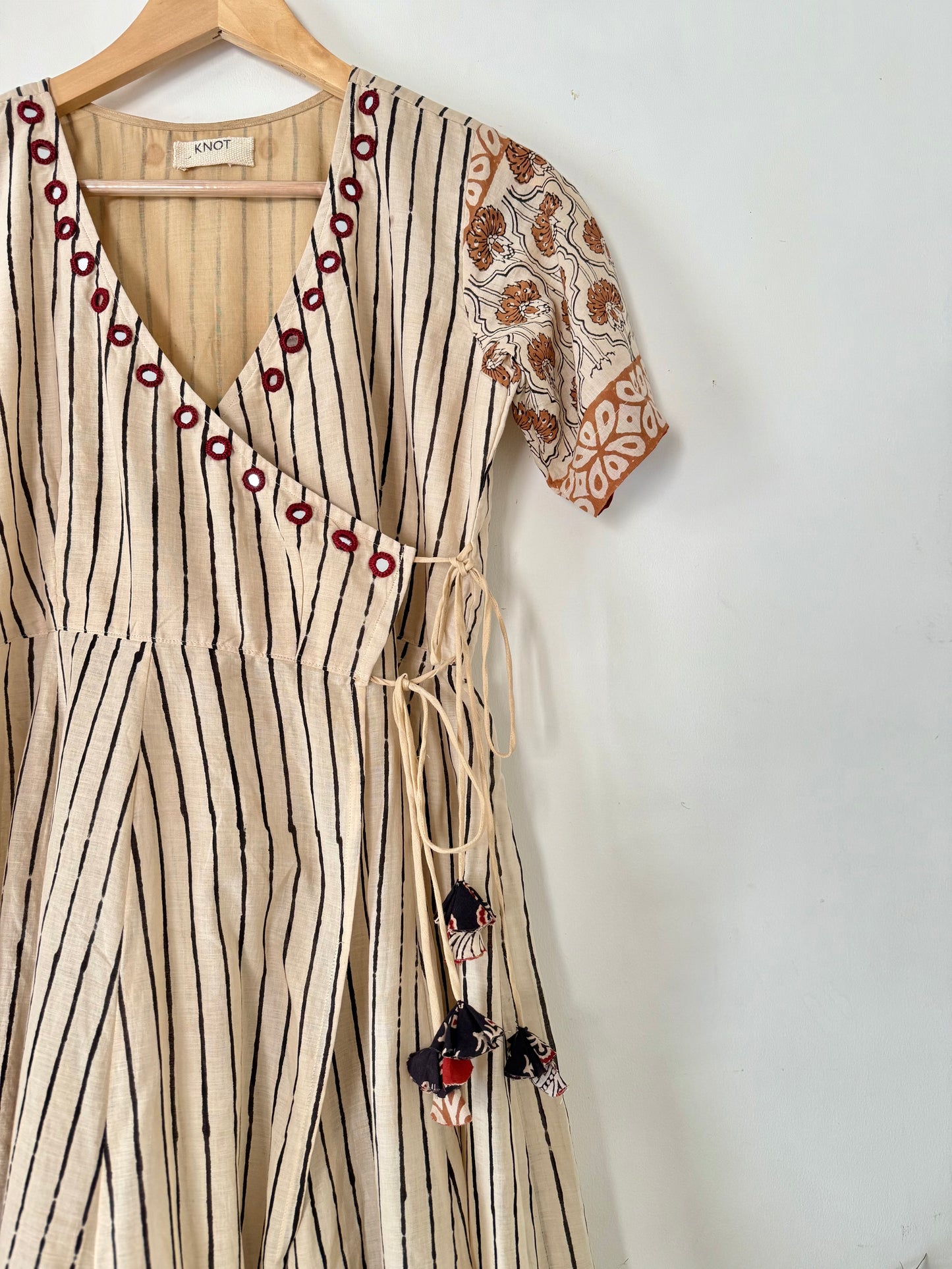 Paisley Stripe Angrakha