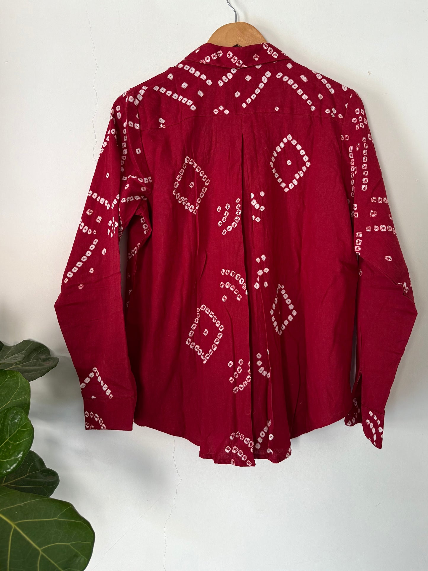 Red Patterned Shirt