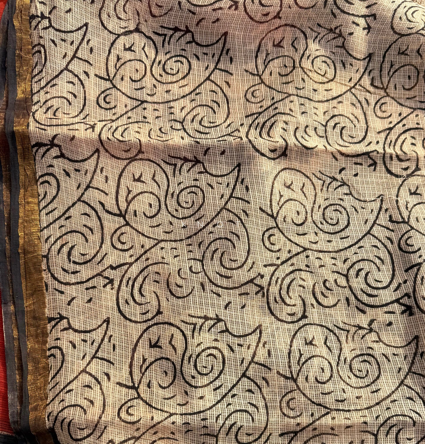 Border Vines Saree