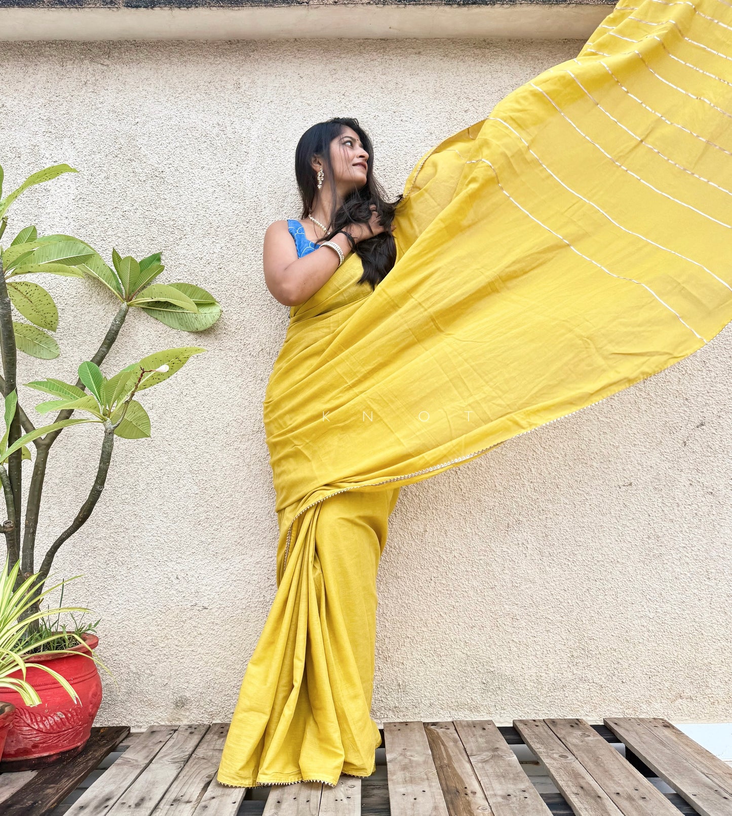 Mango Phirni Saree