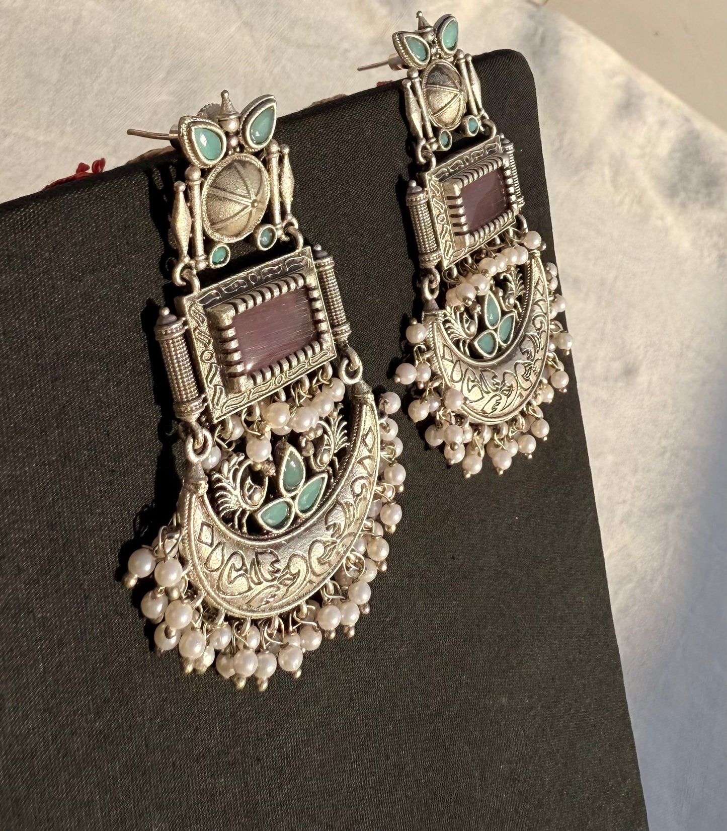 Pink Box Earrings