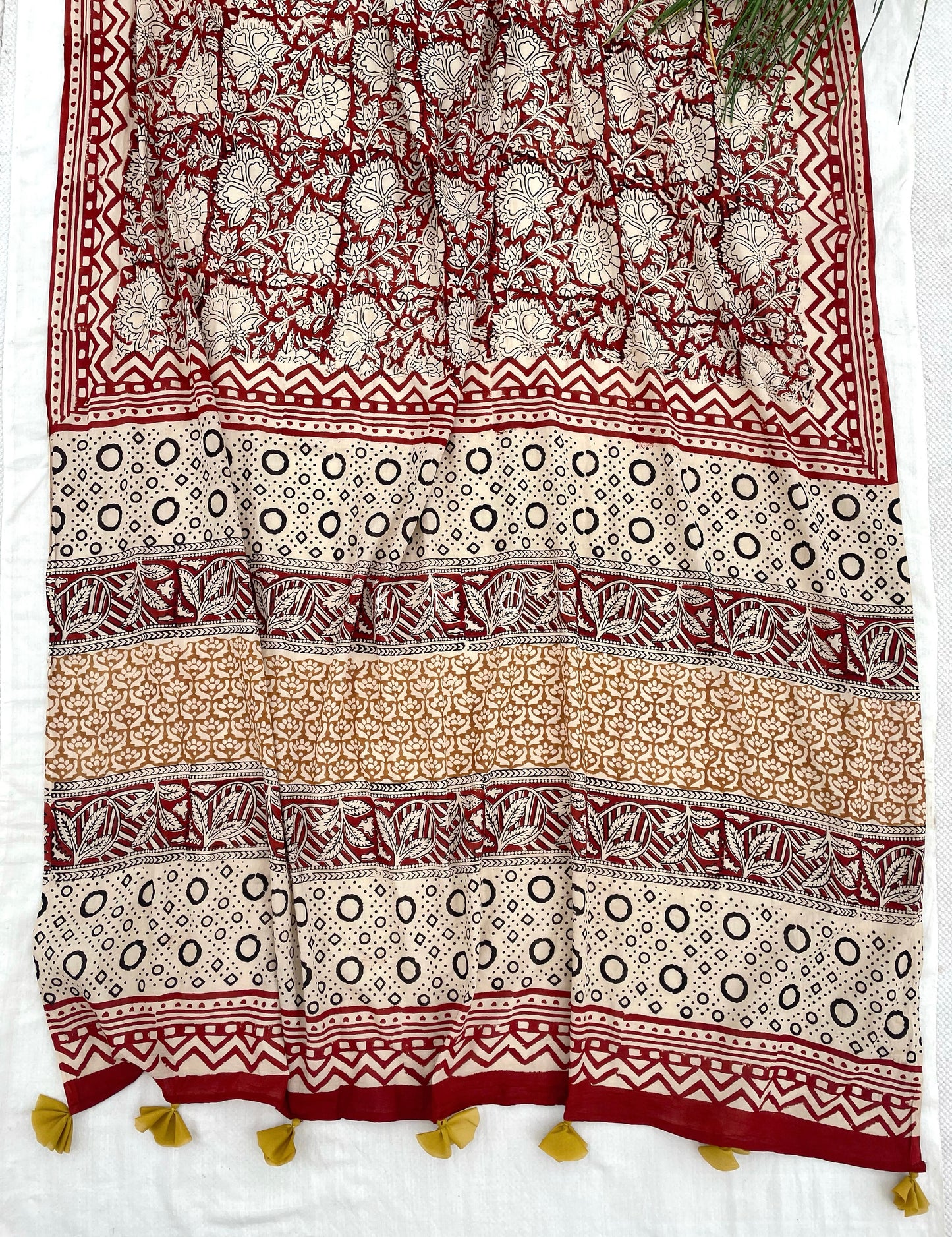 Red Summer Saree