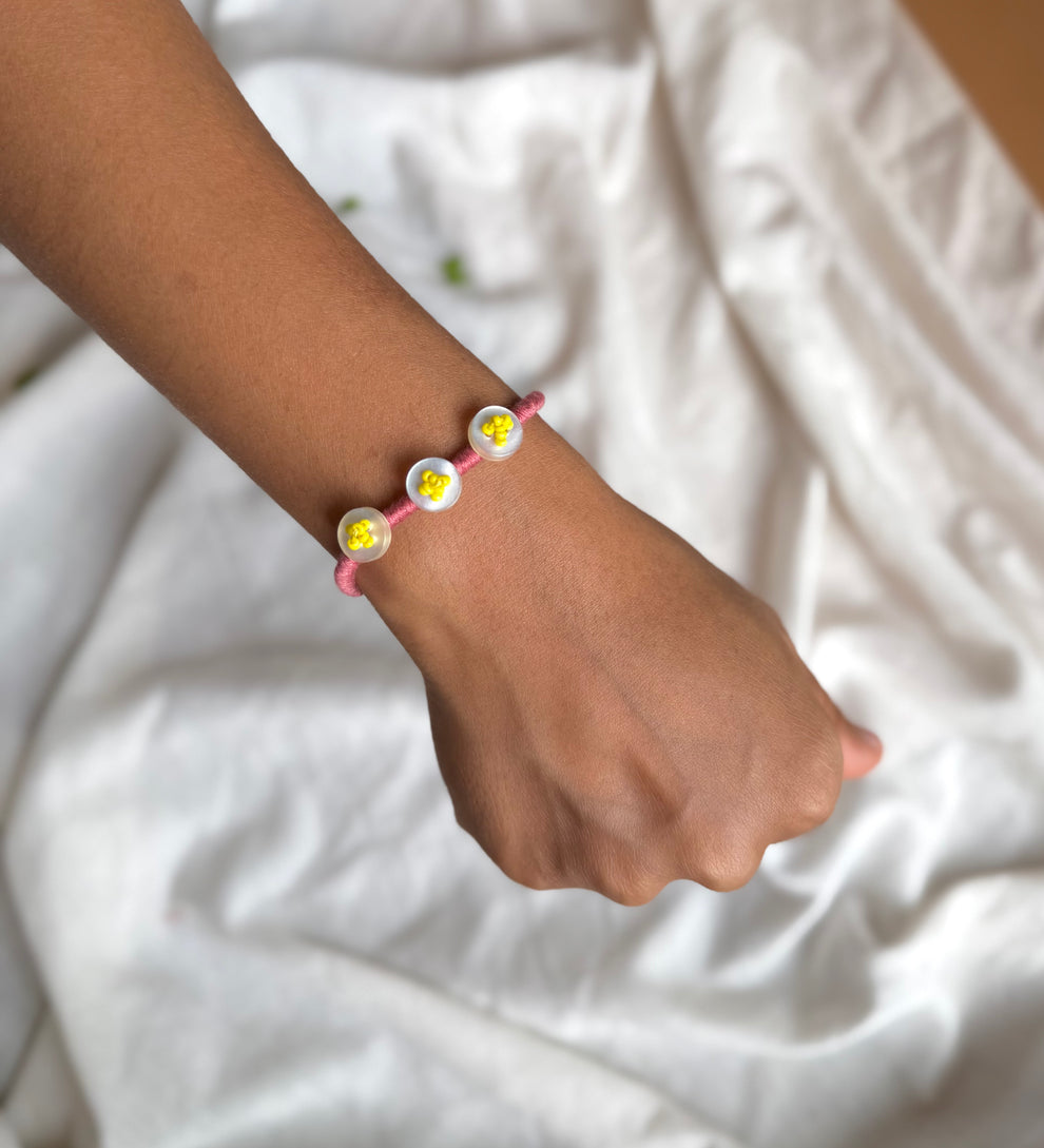 Rust Button Item Rust Button Rakhi – KNOT