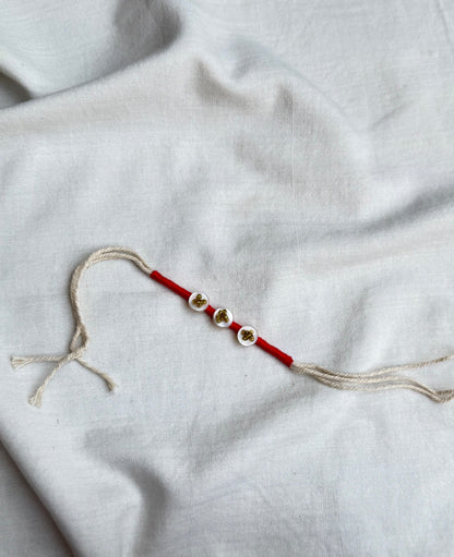 Beach Button Rakhi