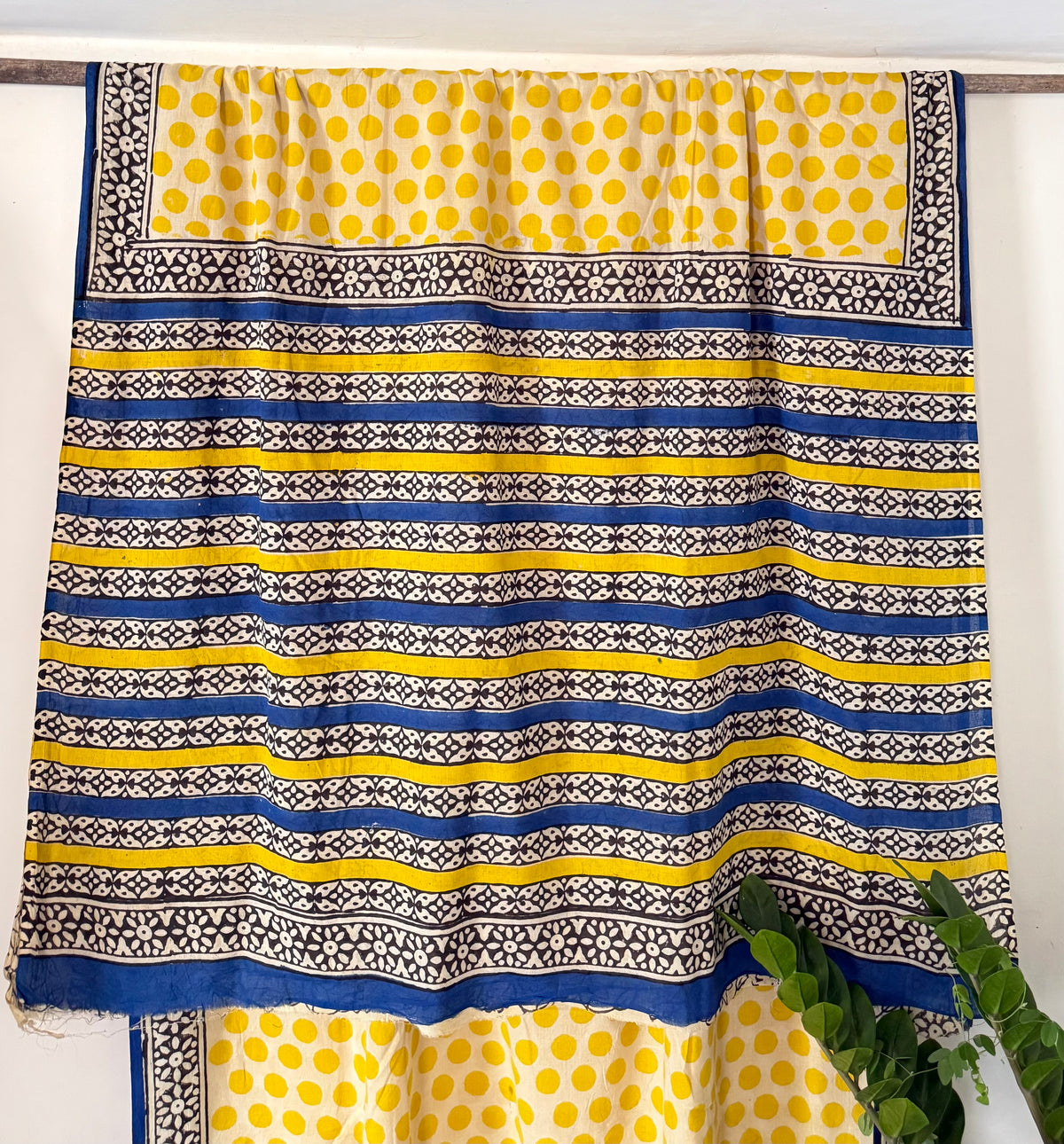 Butter Polka Saree