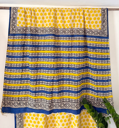 Butter Polka Saree