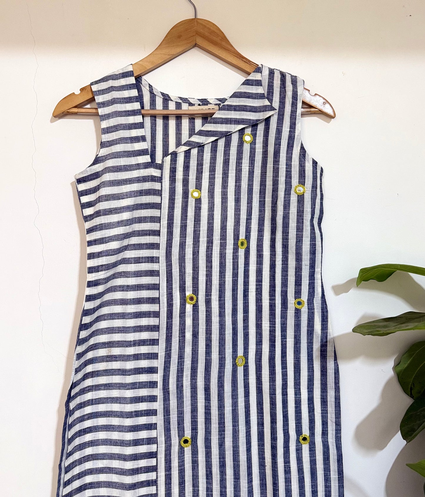 Striped Mirror Kurti